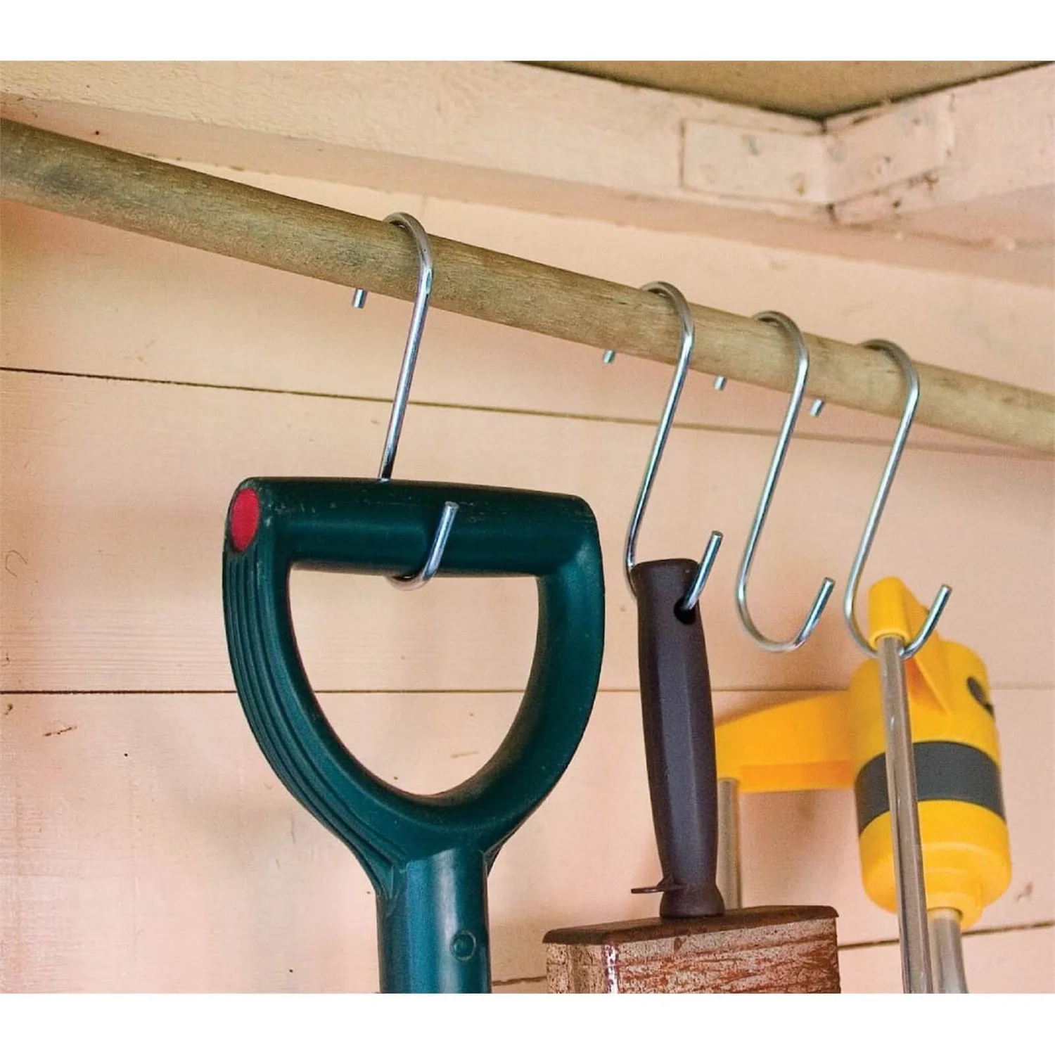 Galvanised S-Shaped Hooks