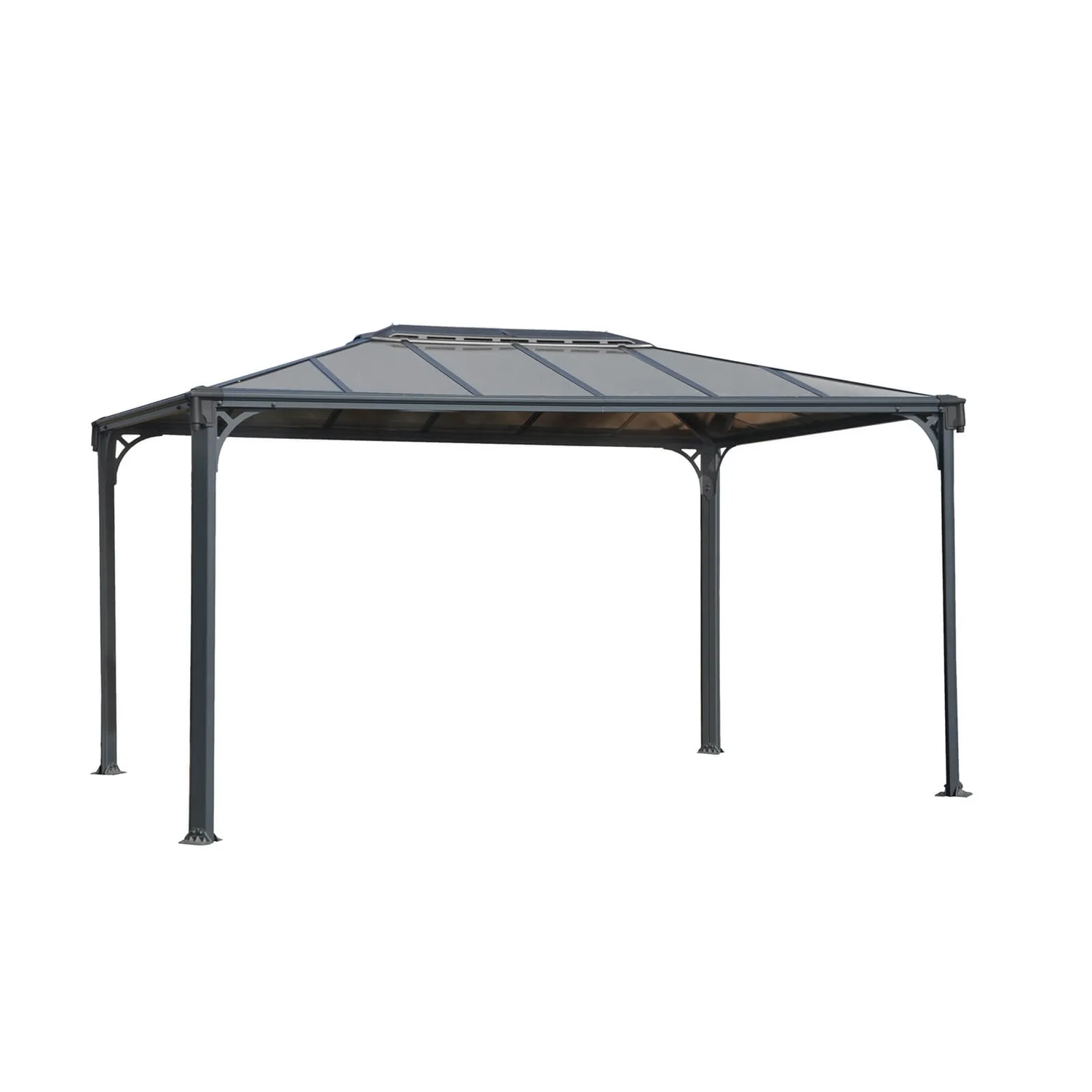 Palram - Canopia Martinique 4300 Garden Gazebo Grey Bronze - Image 4