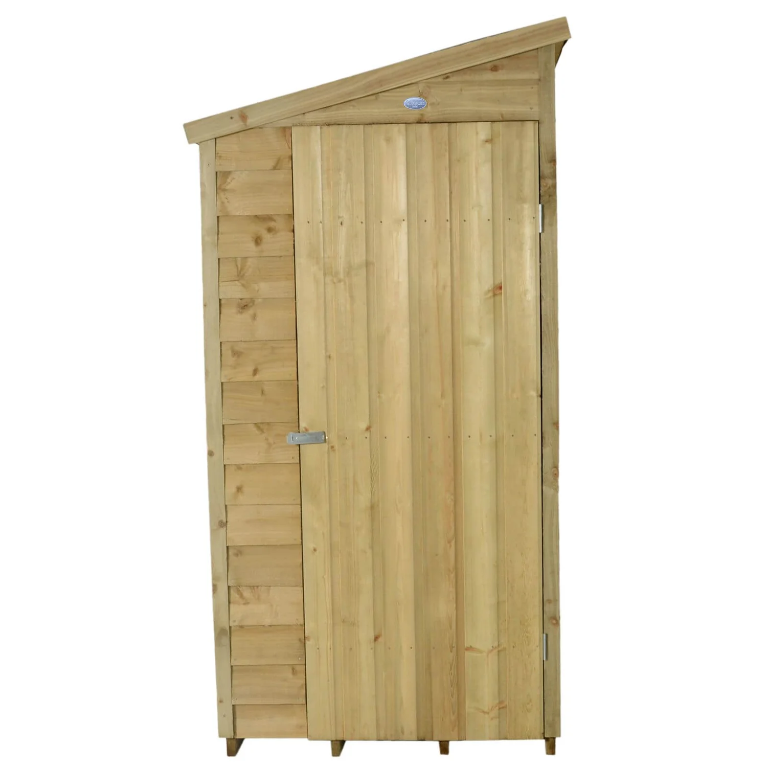 6x3ft Forest Overlap Pent Wooden Shed - Image 8