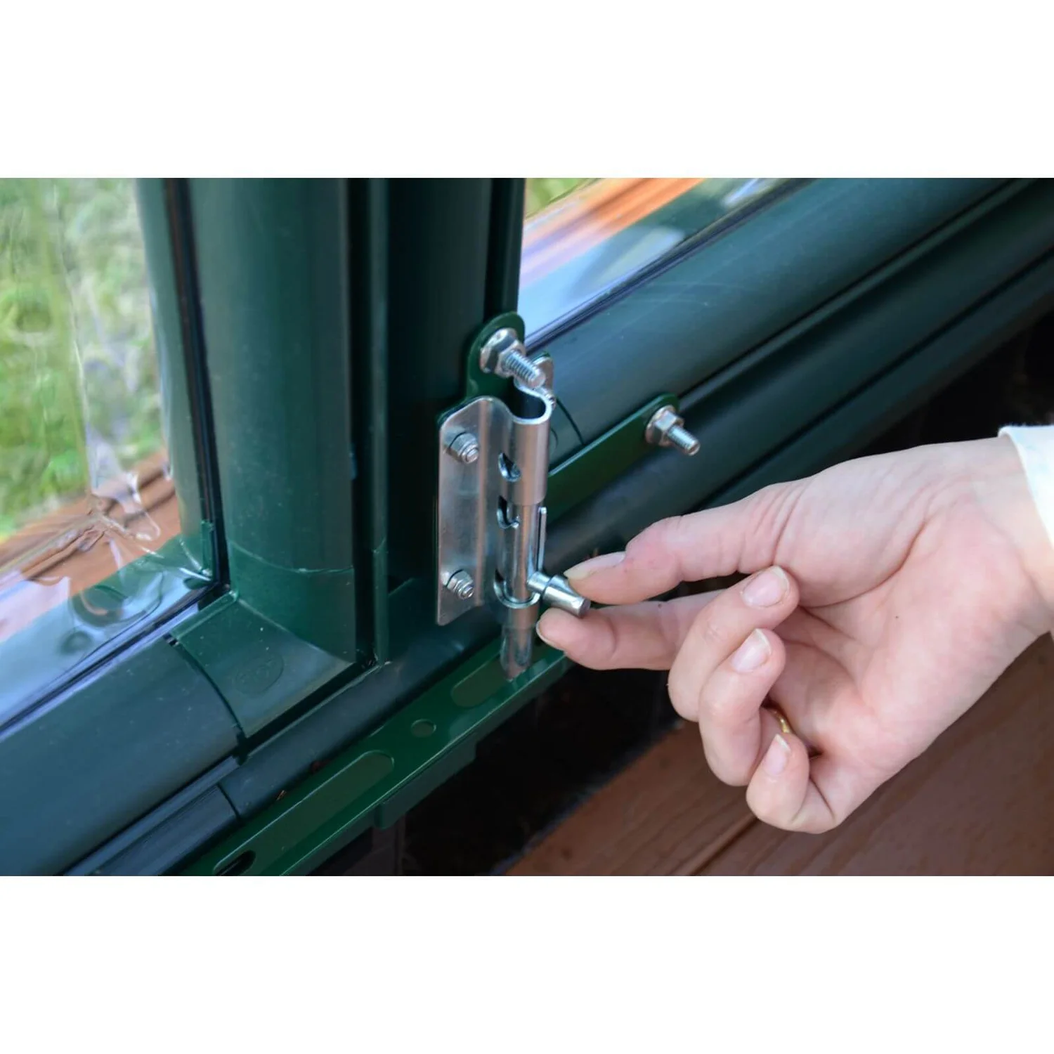 Palram 8X8Canopia Hobby Gardener Greenhouse - Green - Image 8