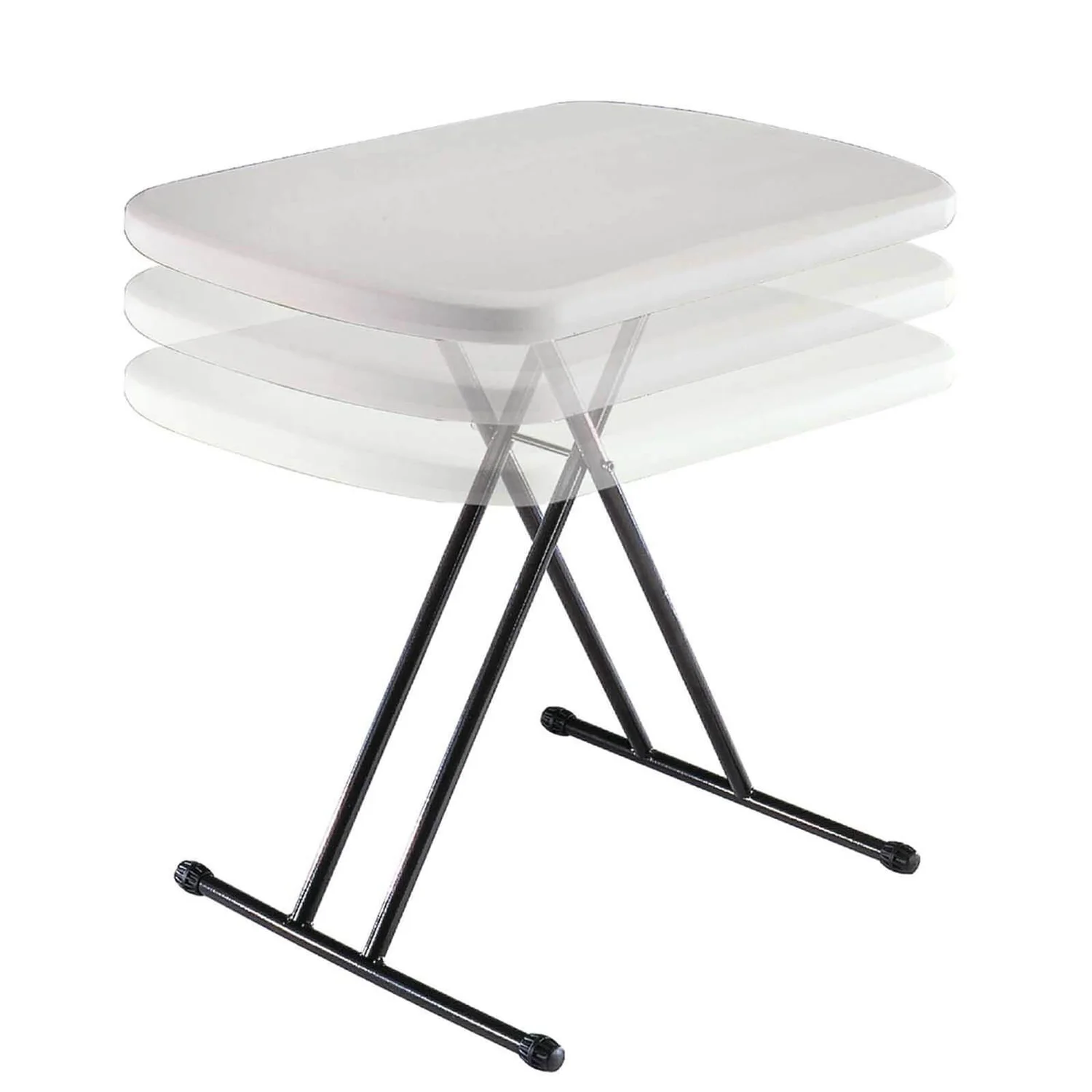 Lifetime Personal Trestle Plastic Table - 658mm - Image 3