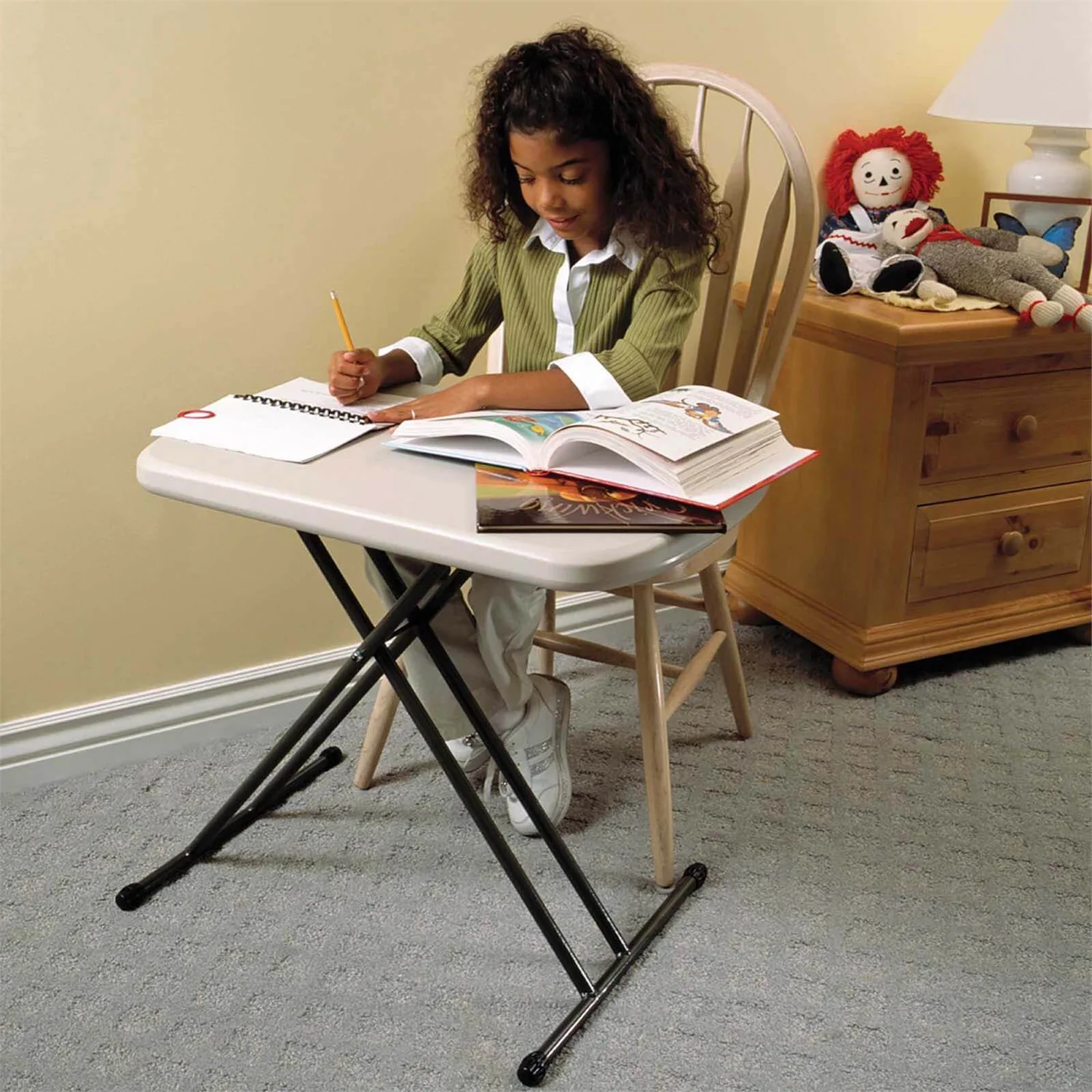 Lifetime Personal Trestle Plastic Table - 658mm