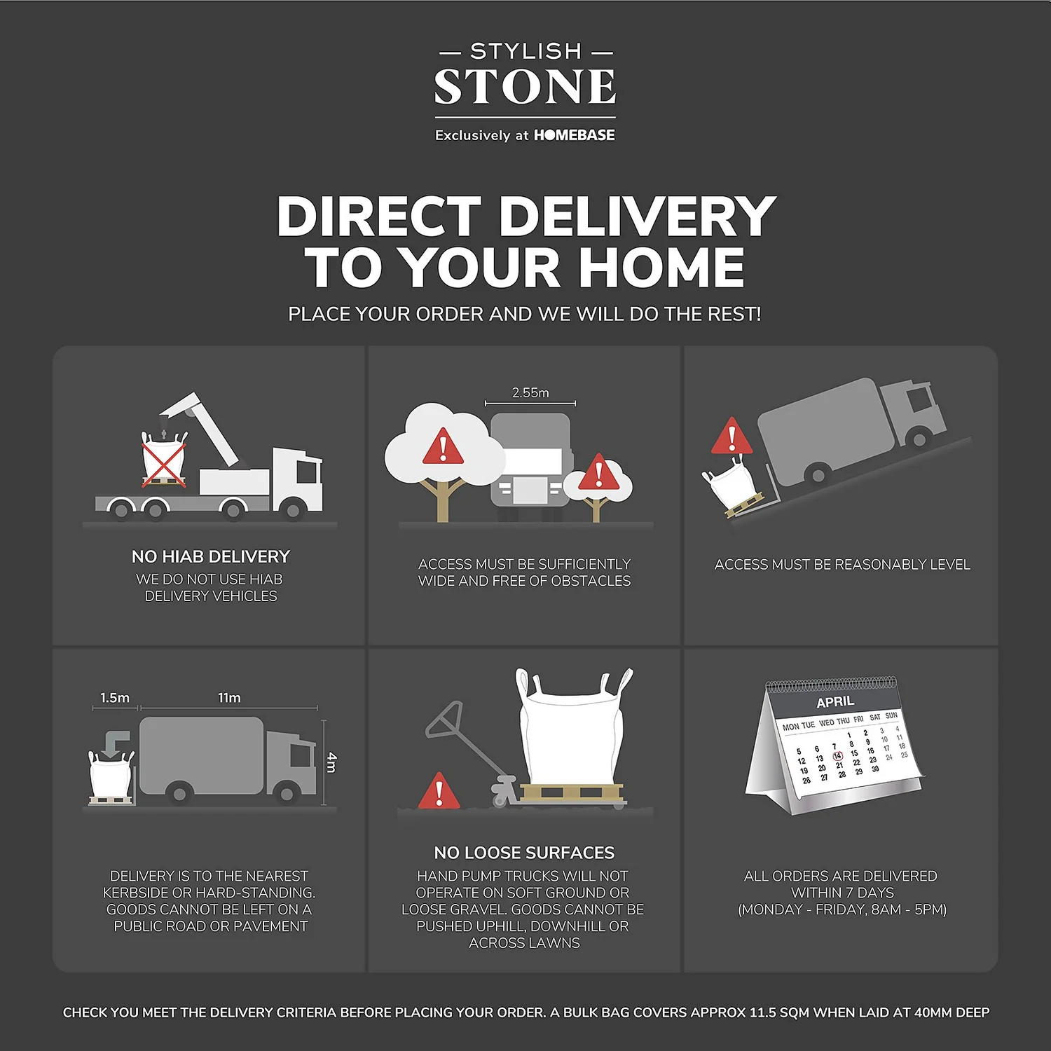 Stylish Stone Green Slate 40mm - Bulk Bag 750 Kg - Image 4