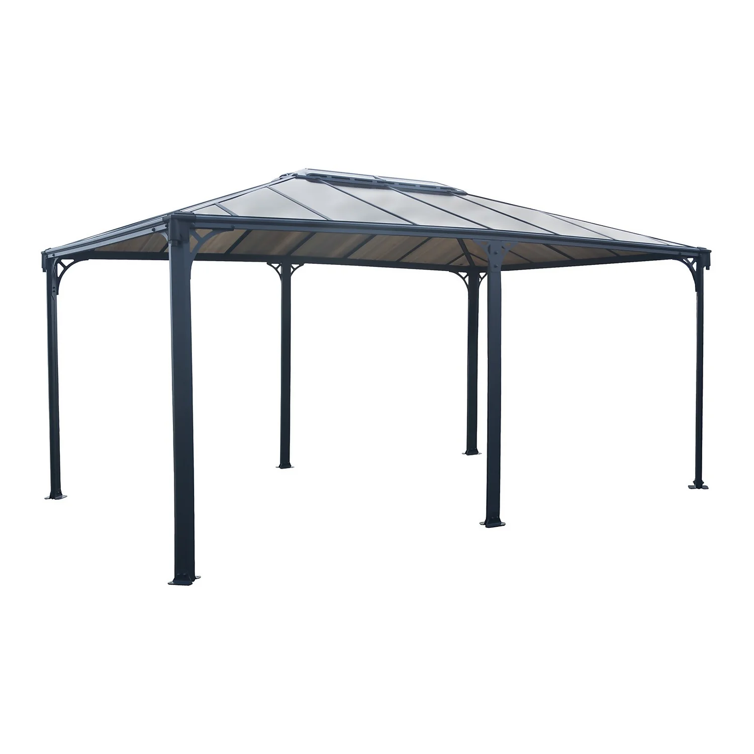 Palram - Canopia Martinique 5000 Garden Gazebo Grey Bronze - Image 2
