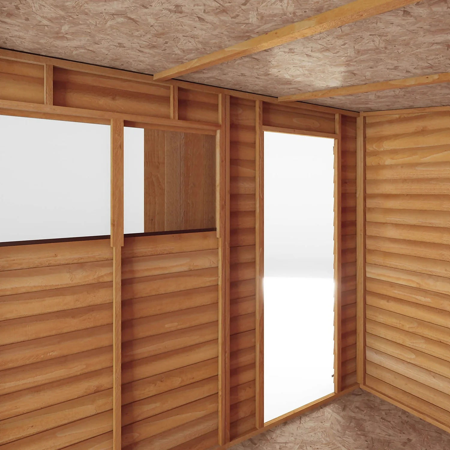 Mercia 8 X 6ft Overlap Pent Shed - Incl. Installation - Image 4