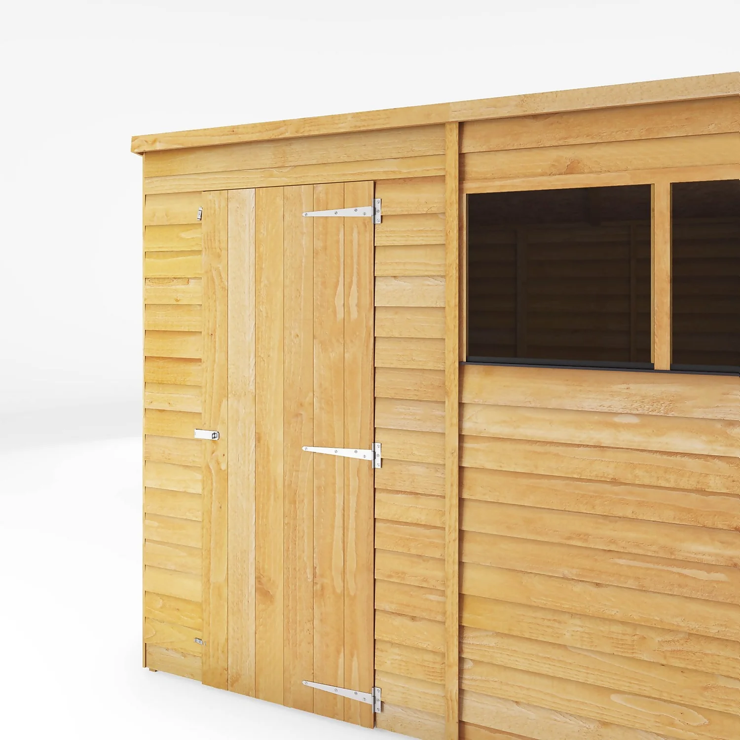 Mercia 8 X 6ft Overlap Pent Shed - Incl. Installation - Image 3