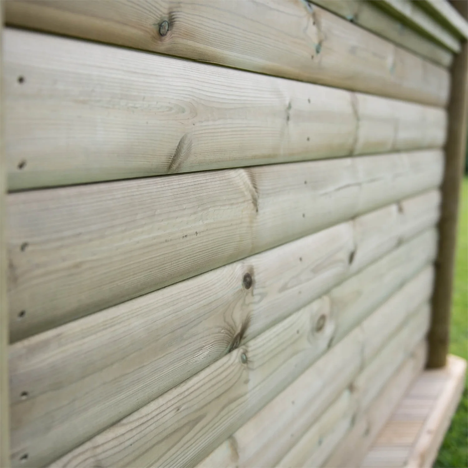 Forest (Installation Included) Thatch Roof Furnished Gazebo - 3m - Green - Image 6