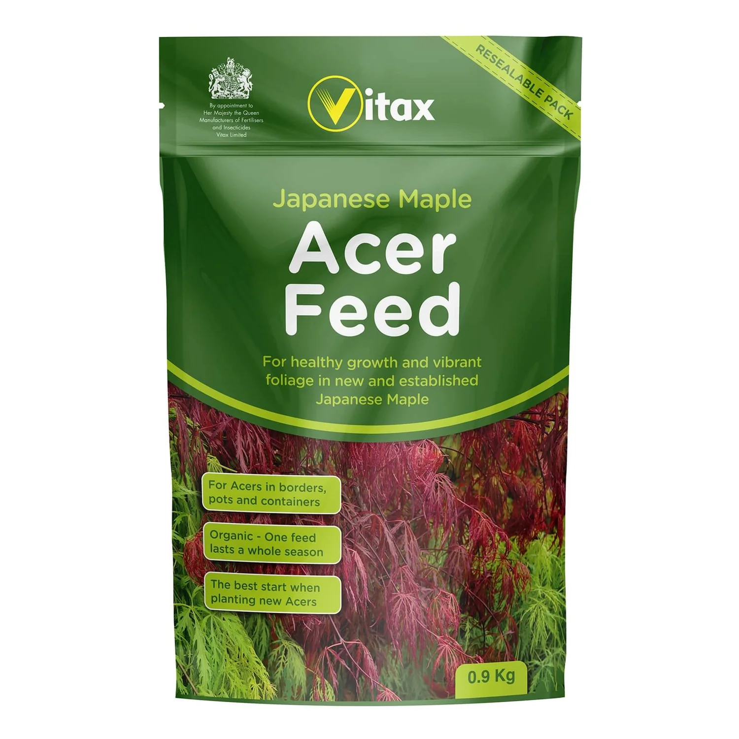 Vitax Acer Fertiliser Pouch 0.9kg