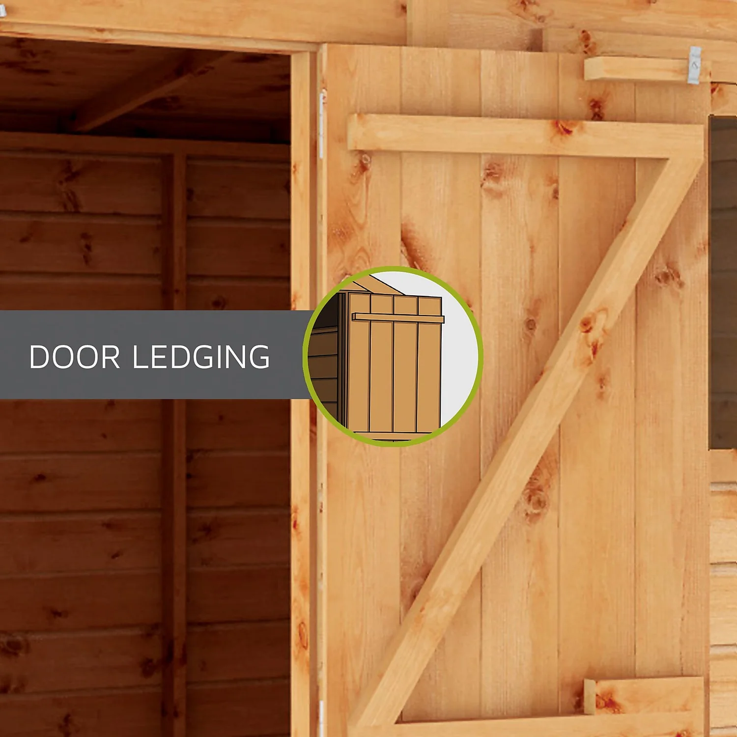 Mercia 6 X 3ft Overlap Pent Bike Shed - Incl. Installation - Image 8