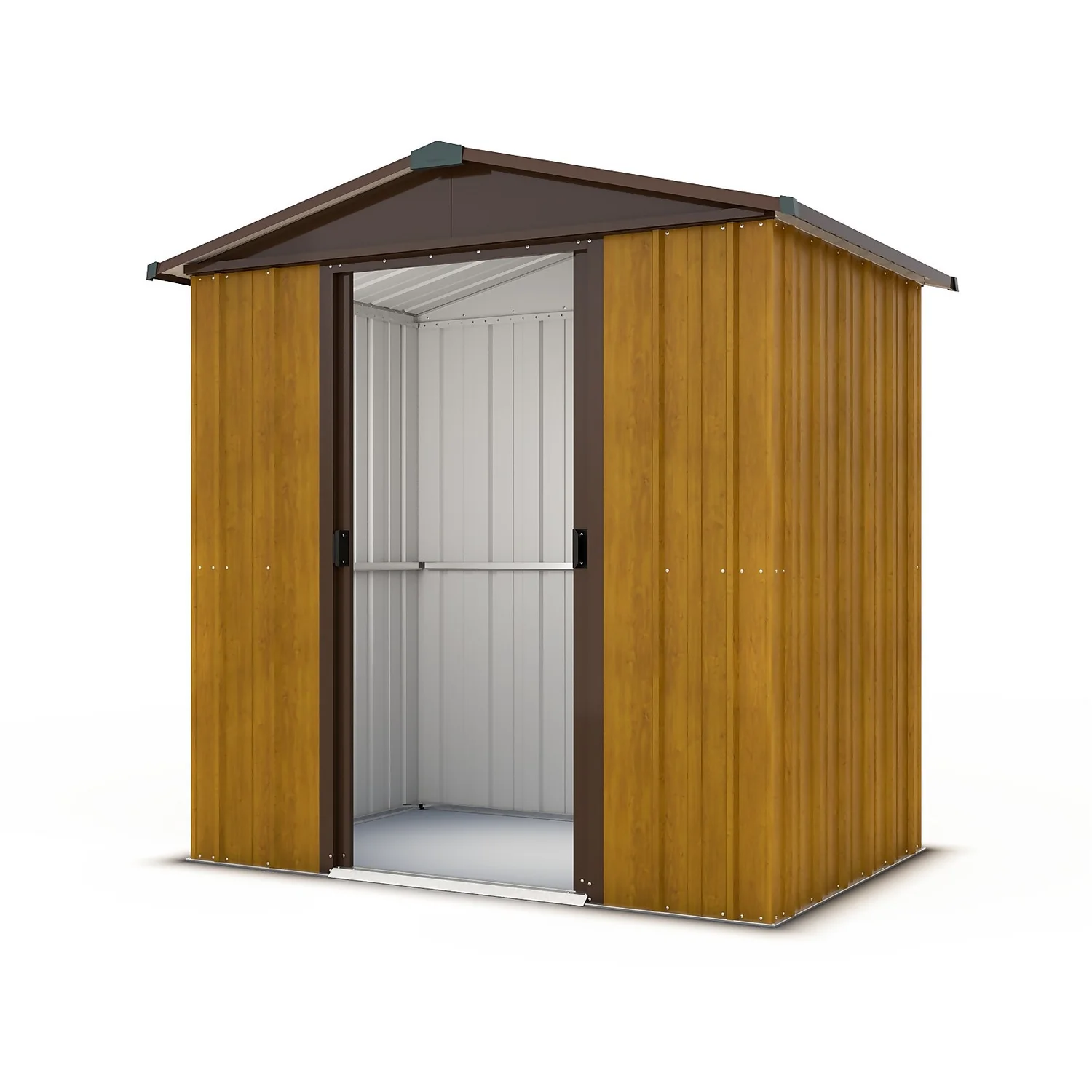Yardmaster 6x4.5ft Wood Effect Shed - Image 2