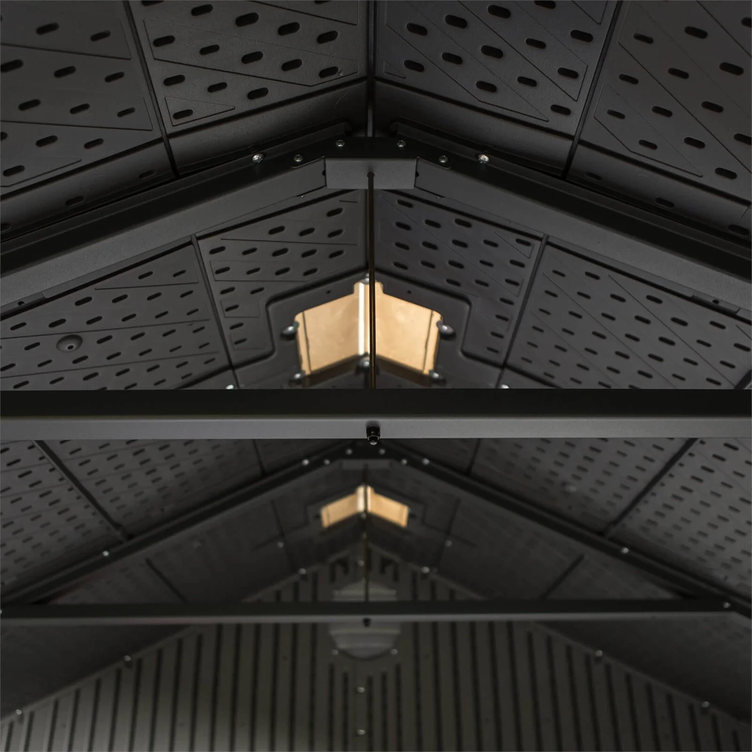 Lifetime 8x12.5 Ft Rough Cut Outdoor Storage Shed - Image 8