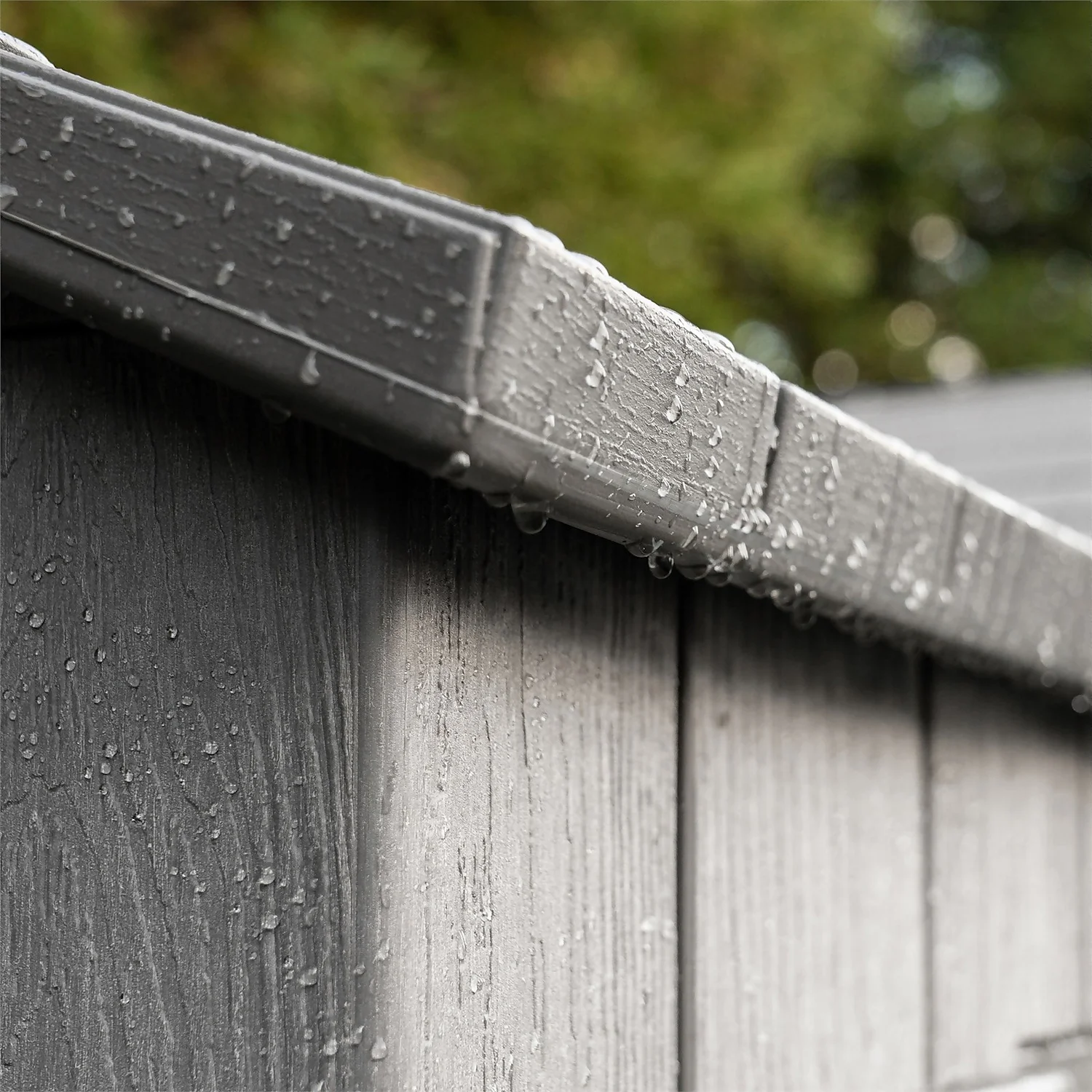 Lifetime 15x8 Ft Rough Cut Dual Entry Outdoor Storage Shed - Image 5