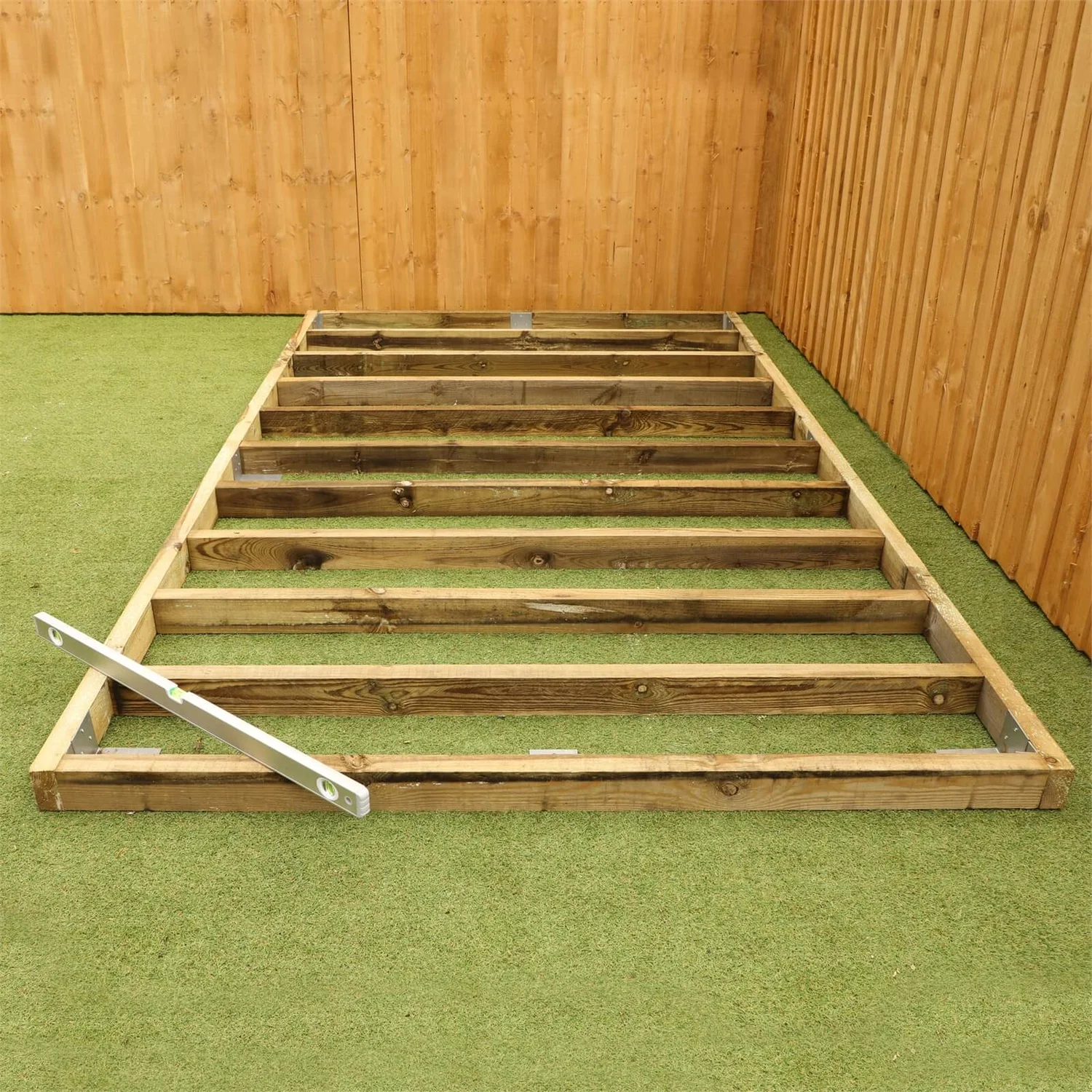 Mercia 10x6ft Pressure Treated Wooden Shed Base - Image 6