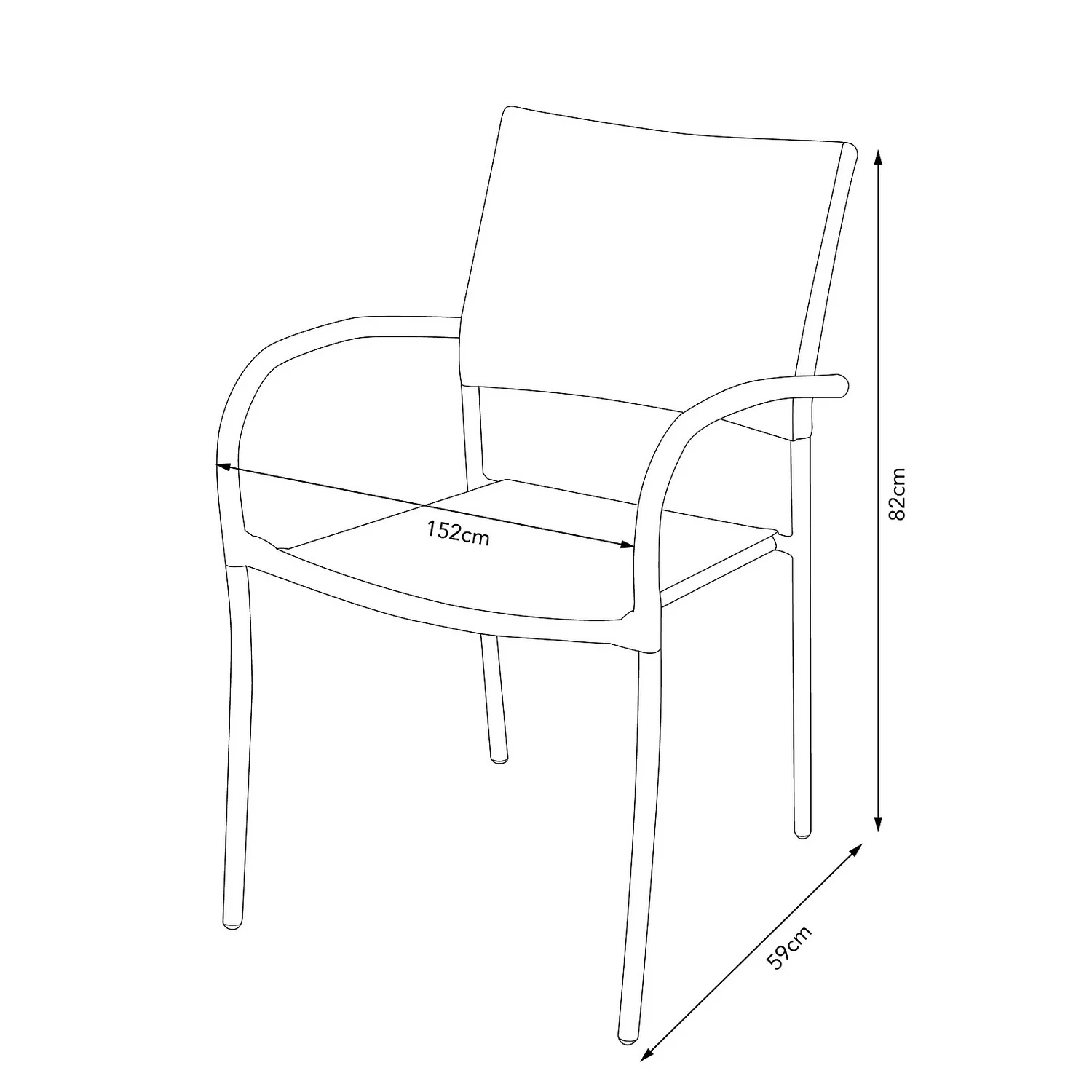 Bambrick 6 Seater Garden Dining Set - Image 10