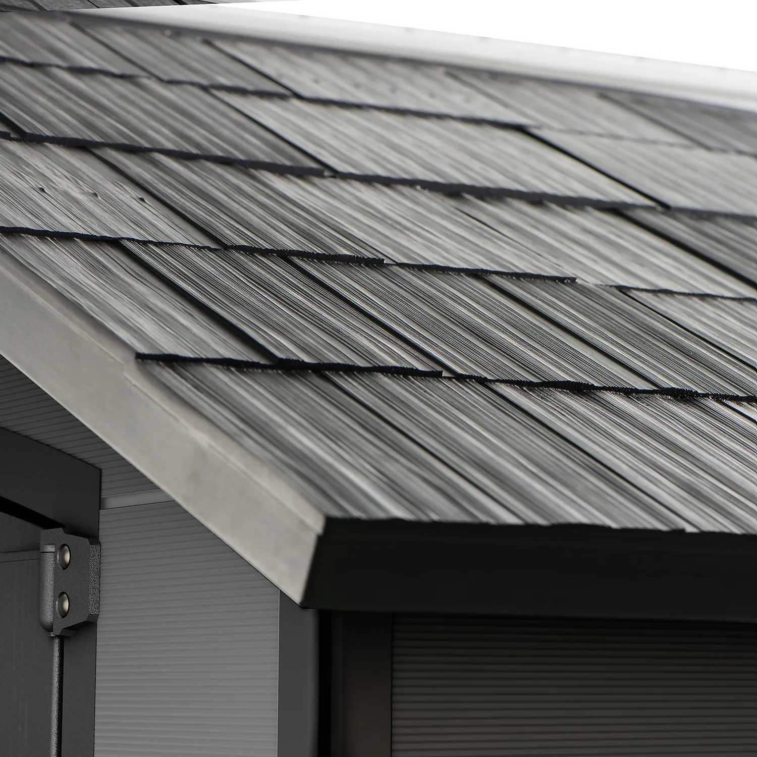 Keter Premier 7 X 7ft Outdoor Garden Apex Storage Shed - Grey - Image 6