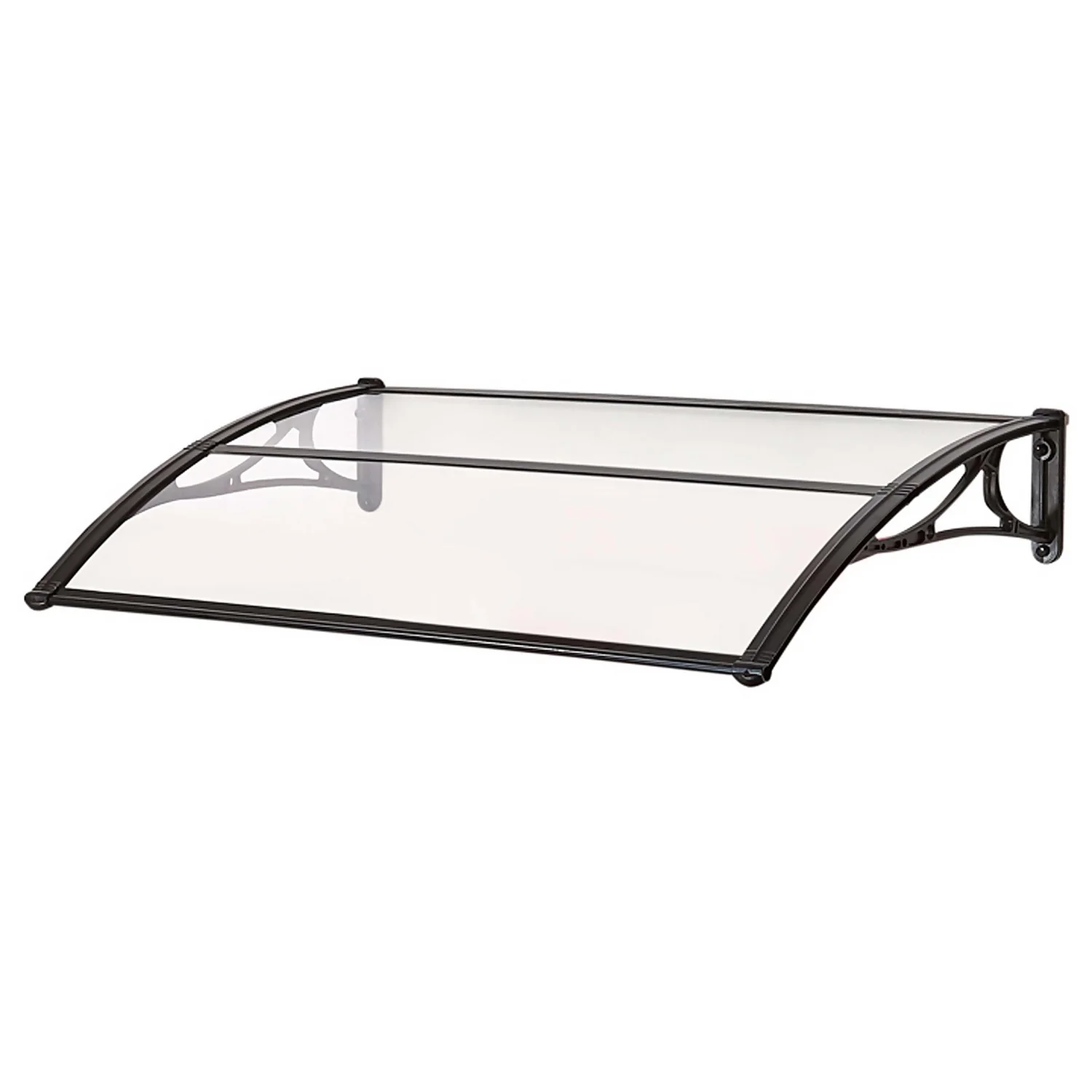 None Emma 1200X800 Black Door Canopy - Image 2