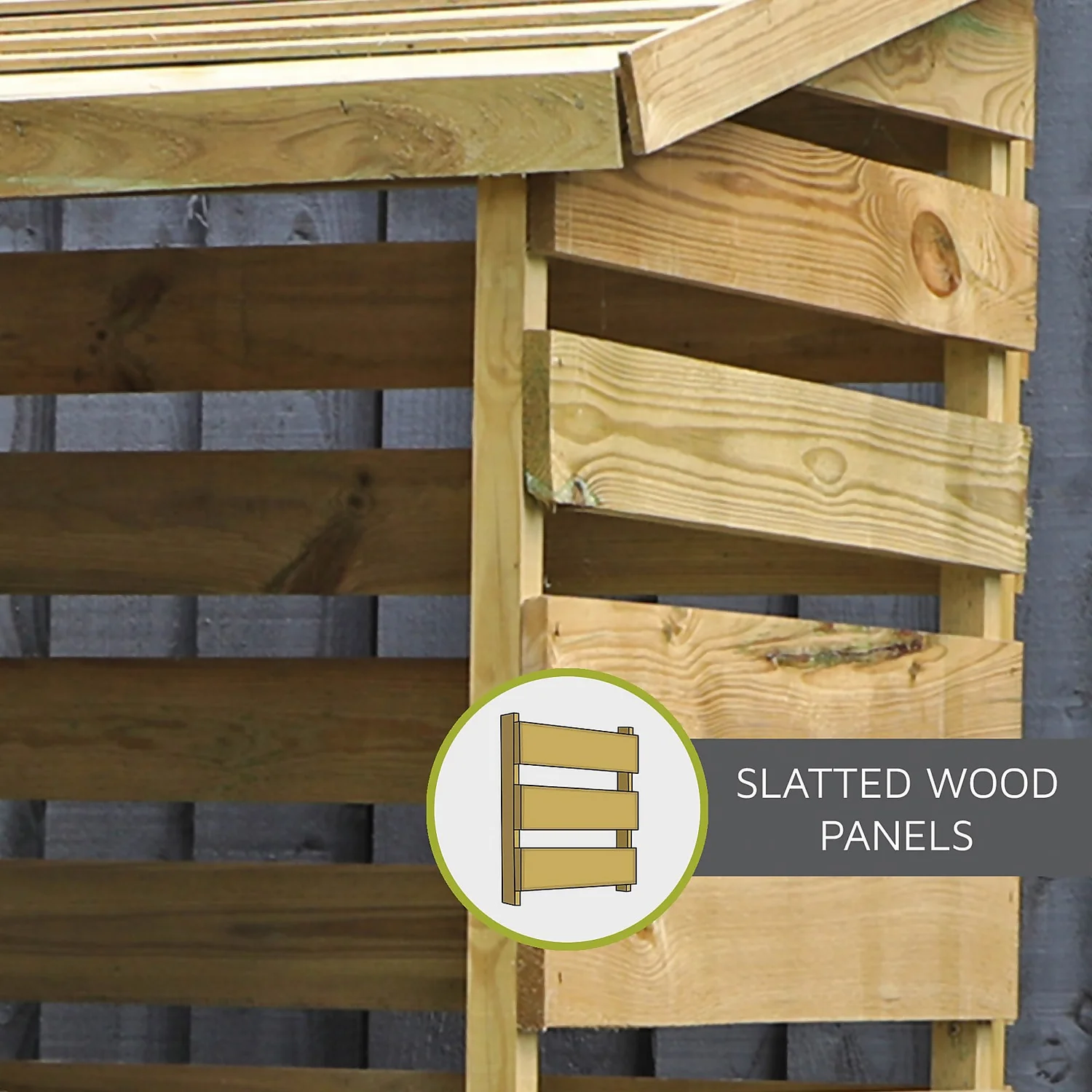 Mercia (Installation Included) Single Log Store - Image 8