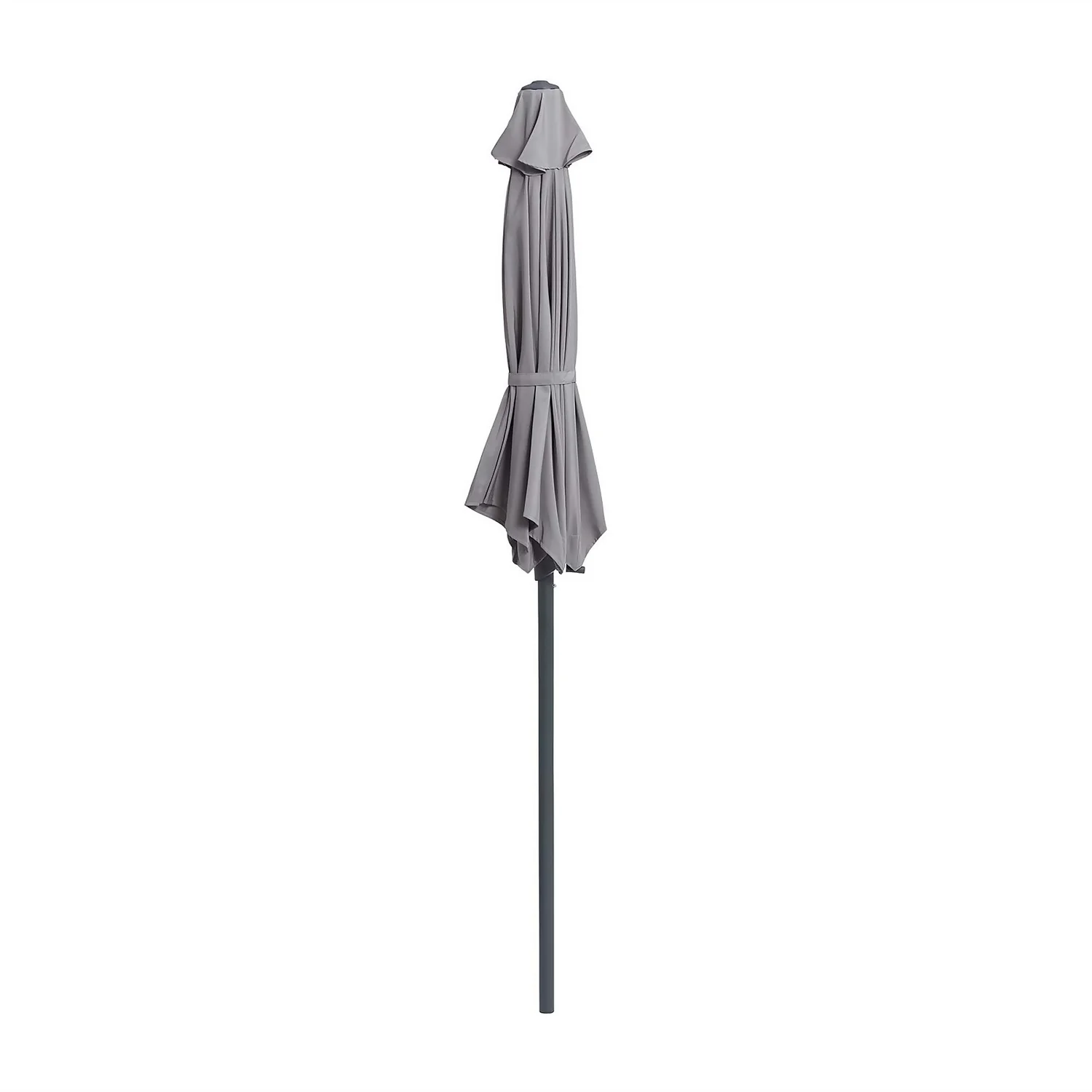 None 2.1m Crank & Tilt Parasol Light Grey - Dia. 38mm - Image 3