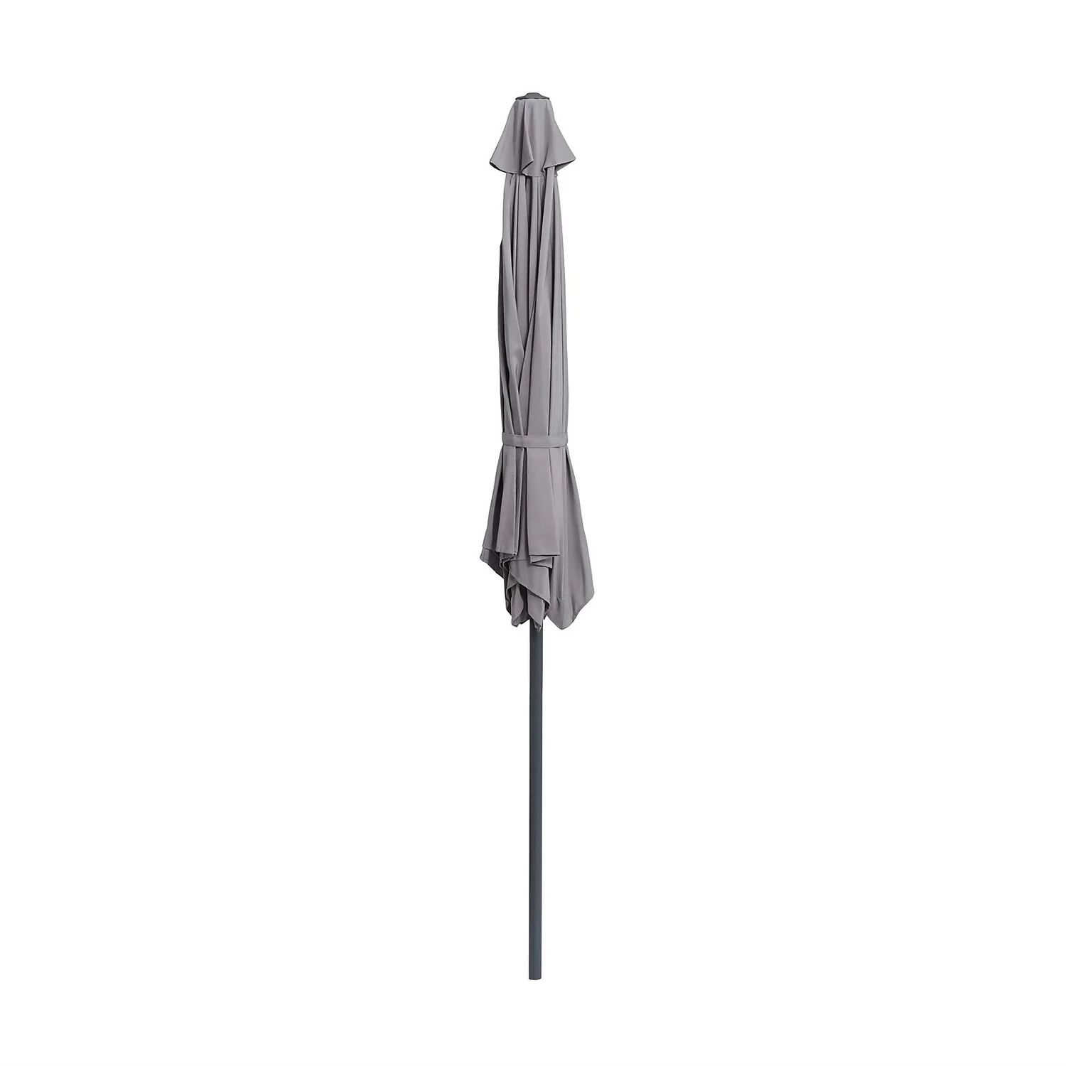 None 2.7m Crank & Tilt Parasol Light Grey - Dia. 38mm - Image 3