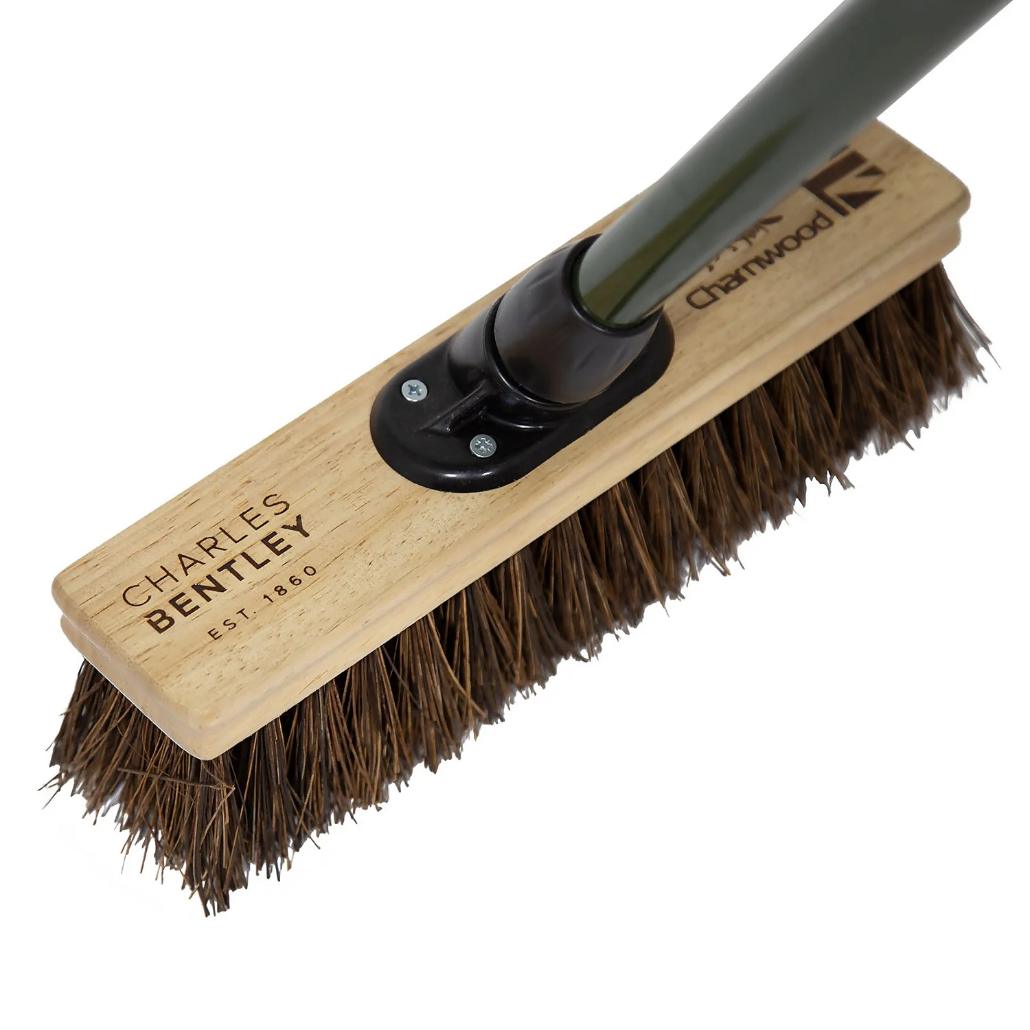 Charles Bentley Charnwood Bassine Wooden Garden Broom - 300mm - Image 3