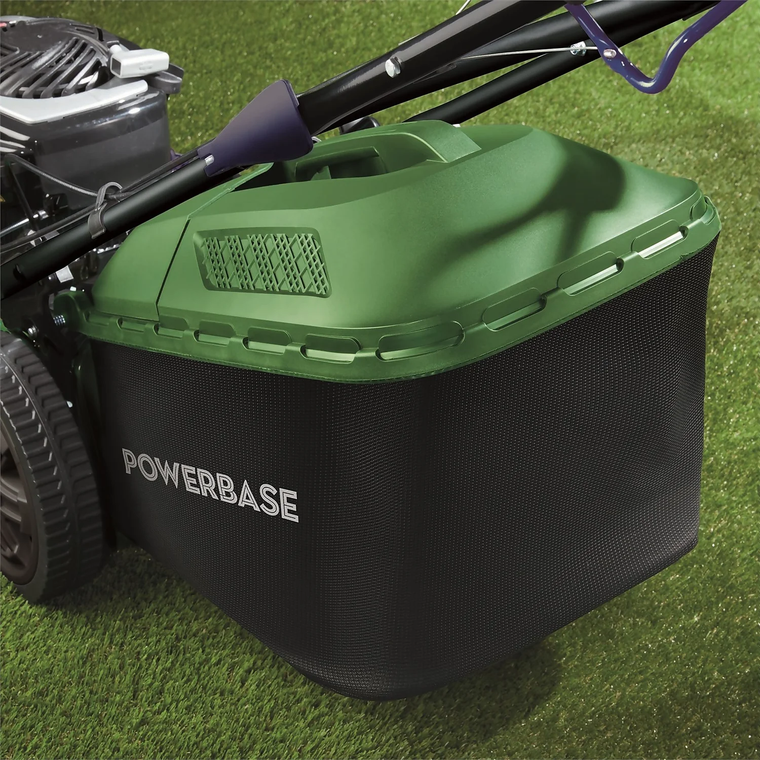 Powerbase 140cc 500e Petrol Lawn Mower - 46cm - Image 3