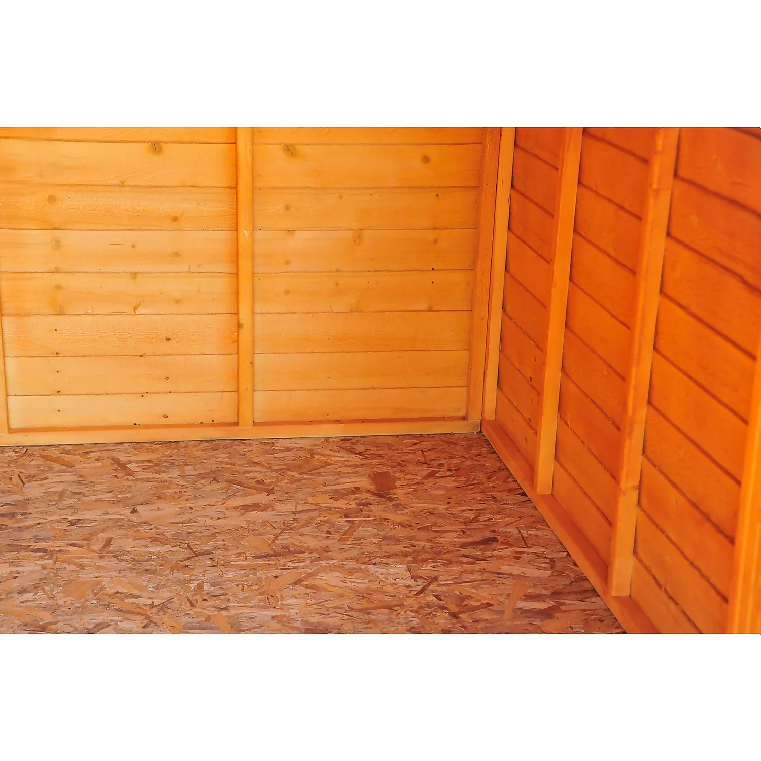 Shire 10 X 6ft Shed Overlap Double Door - No Windows - Image 7