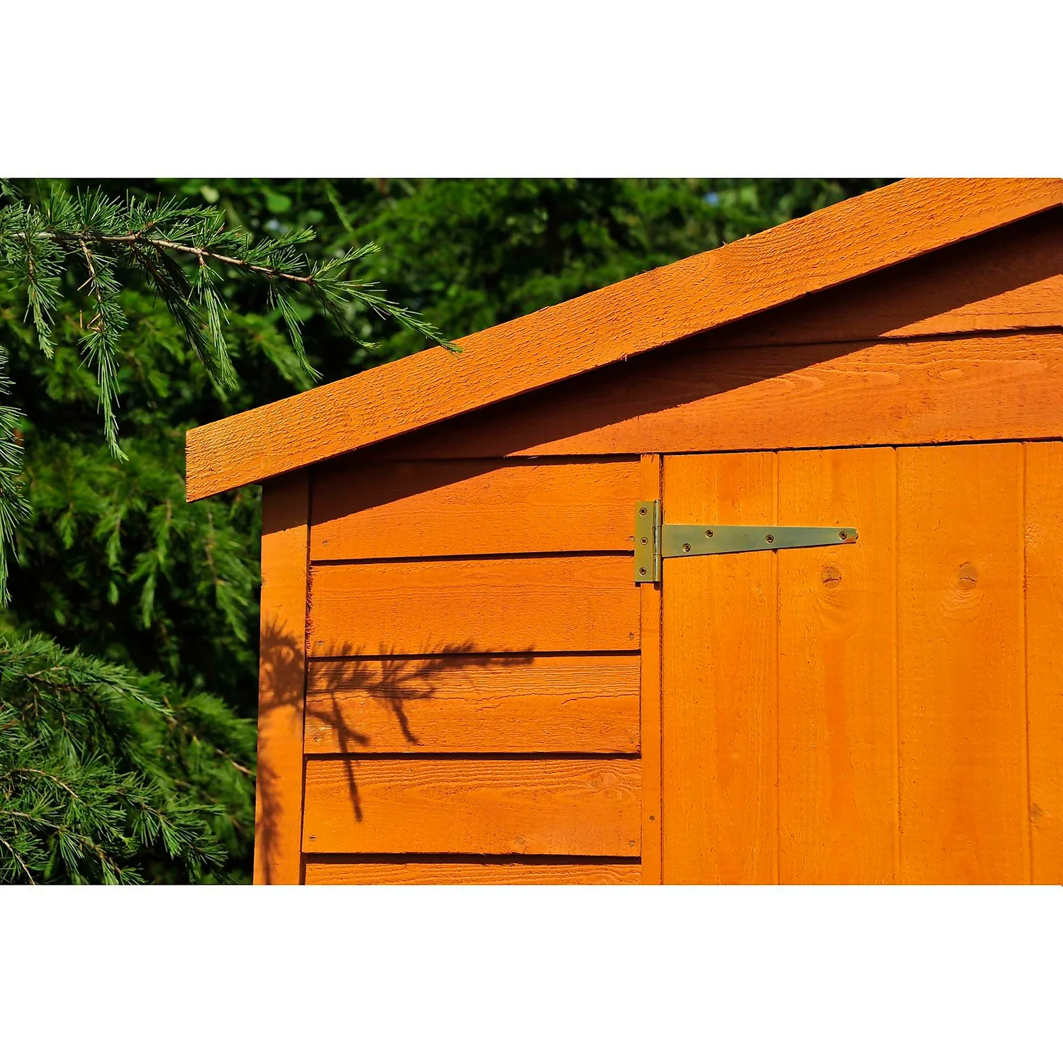 Shire 10 X 6ft Shed Overlap Double Door - No Windows - Image 6