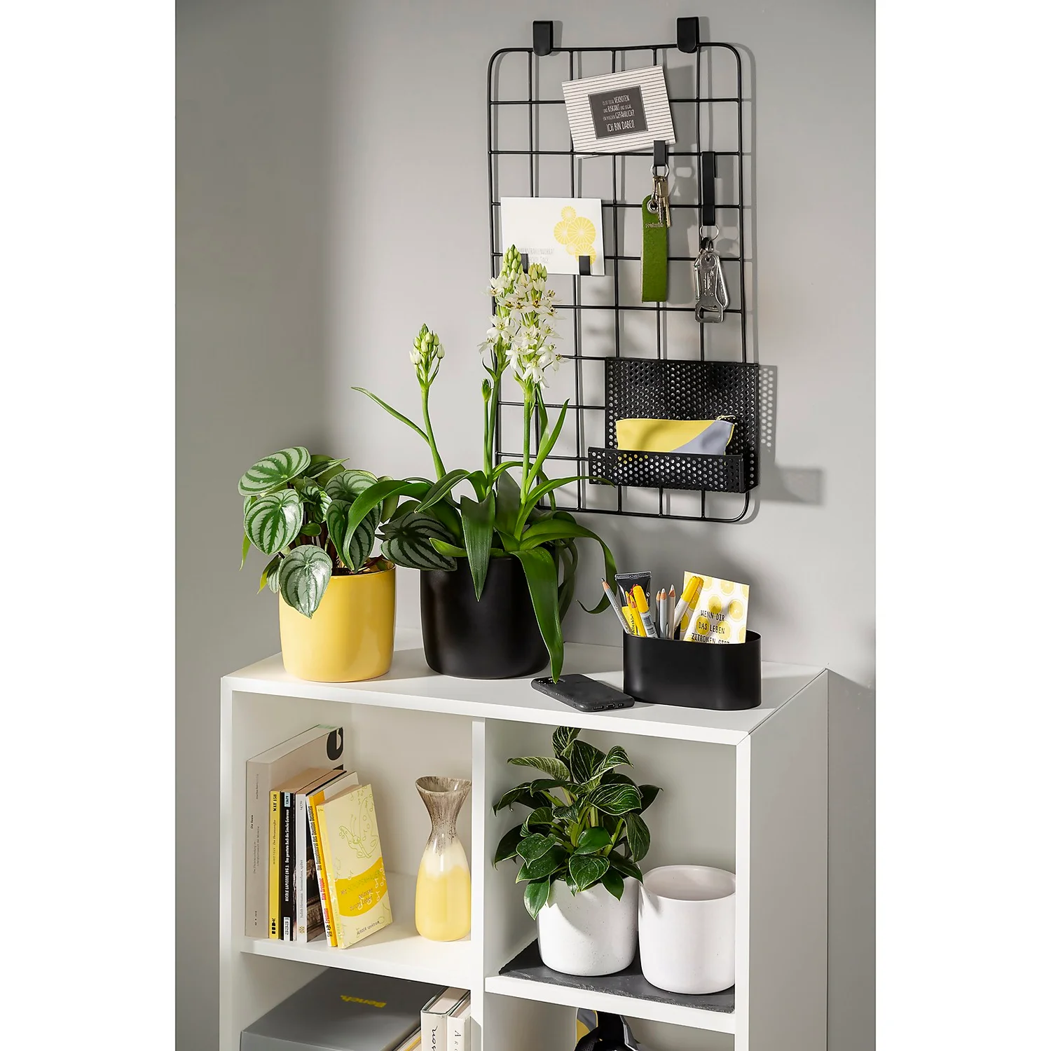 Perla White Plant Pot - 15cm - Image 2