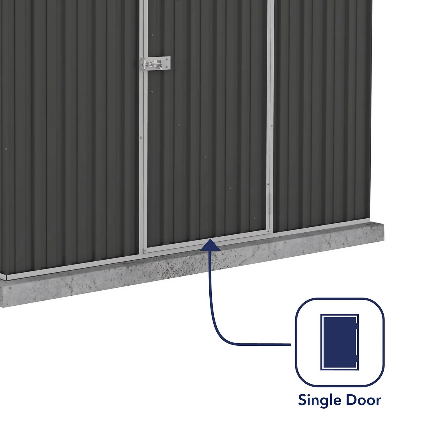 Absco 7.5 X 7.5ft Premier Apex - Dark Grey - Image 5