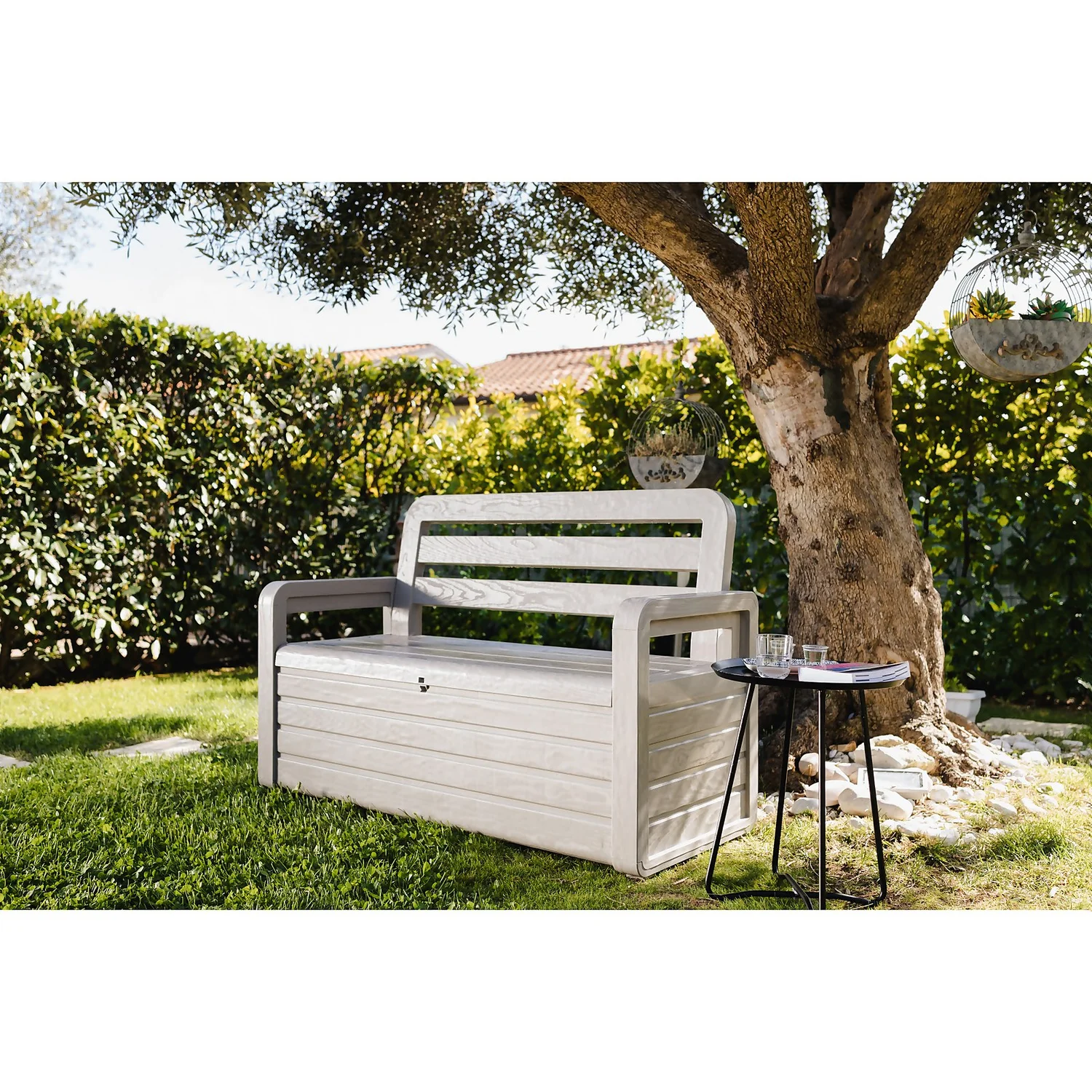 Toomax Forever Spring Bench - Warm Grey