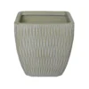 House Beautiful Roma Weave Square Pot Sand - 31cm