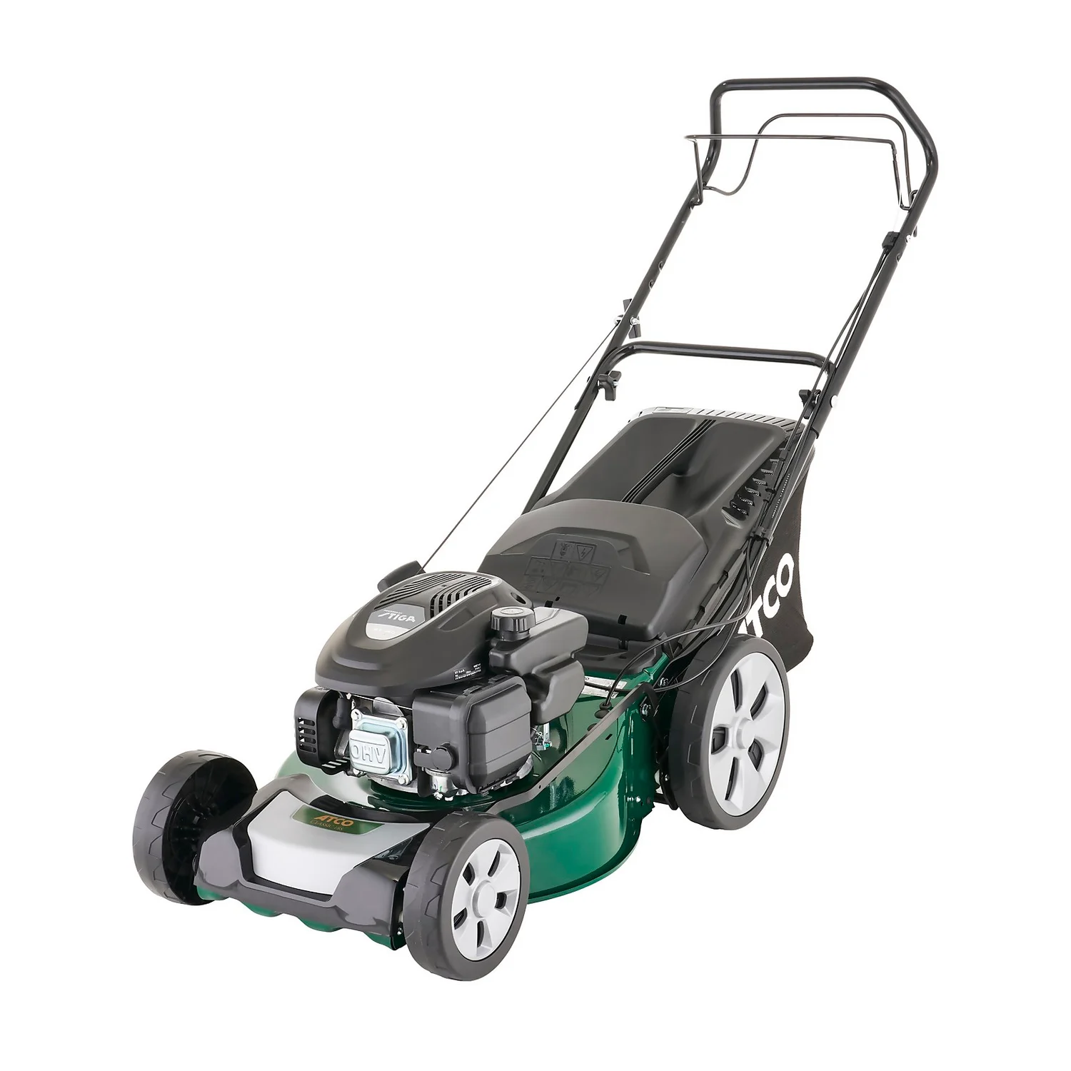 Atco 139cc Classic 18S Petrol Lawn Mower - 46cm - Image 8