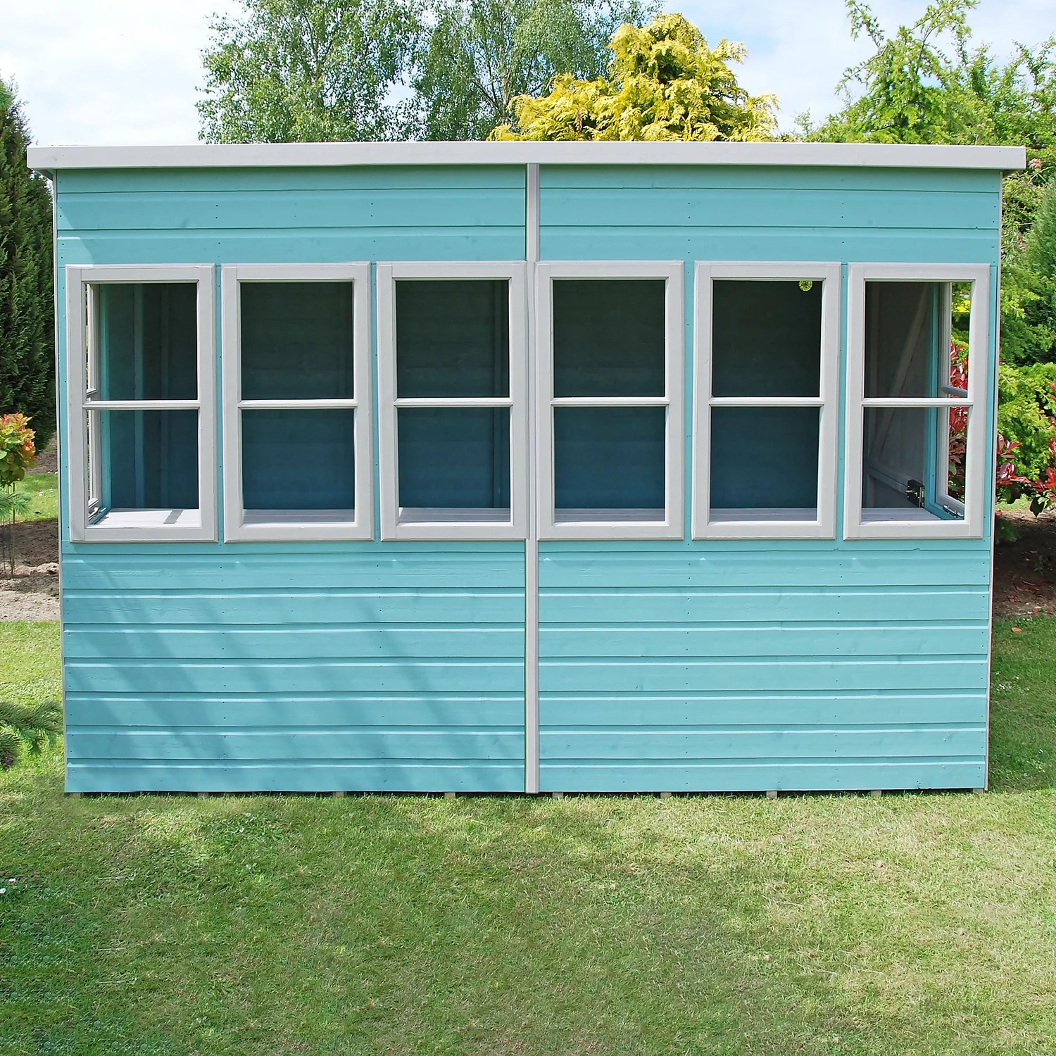 Shire 10 X 6ft Sun Pent Shed - Including Installation - Image 10