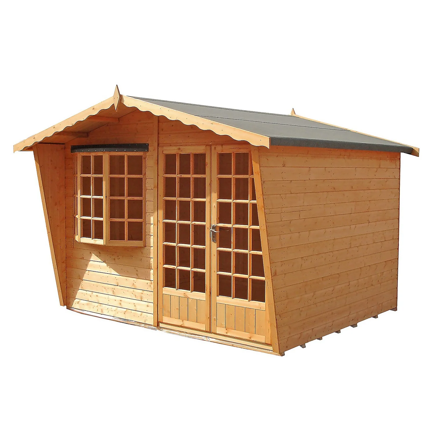 Shire 10 X 6ft Sandringham Double Door Summerhouse