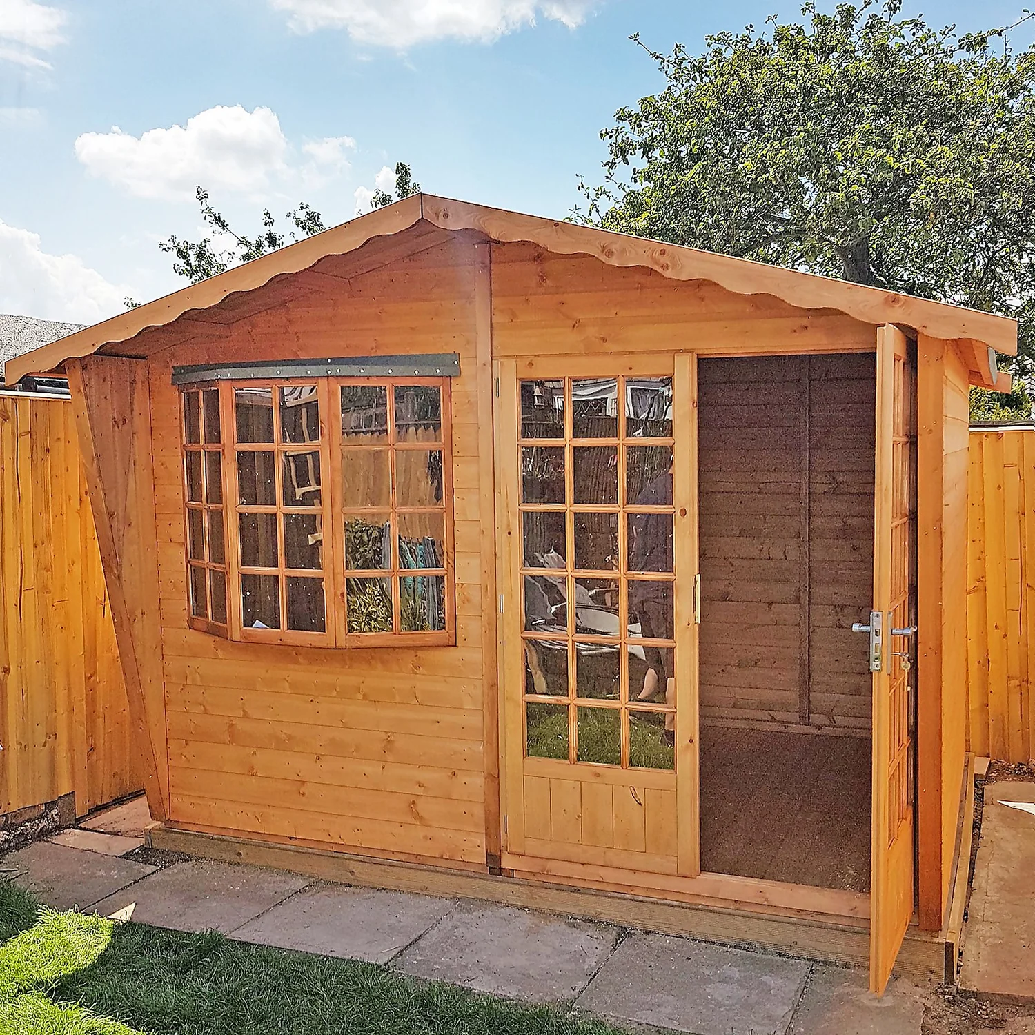 Shire 10 X 6ft Sandringham Double Door Summerhouse - Image 5