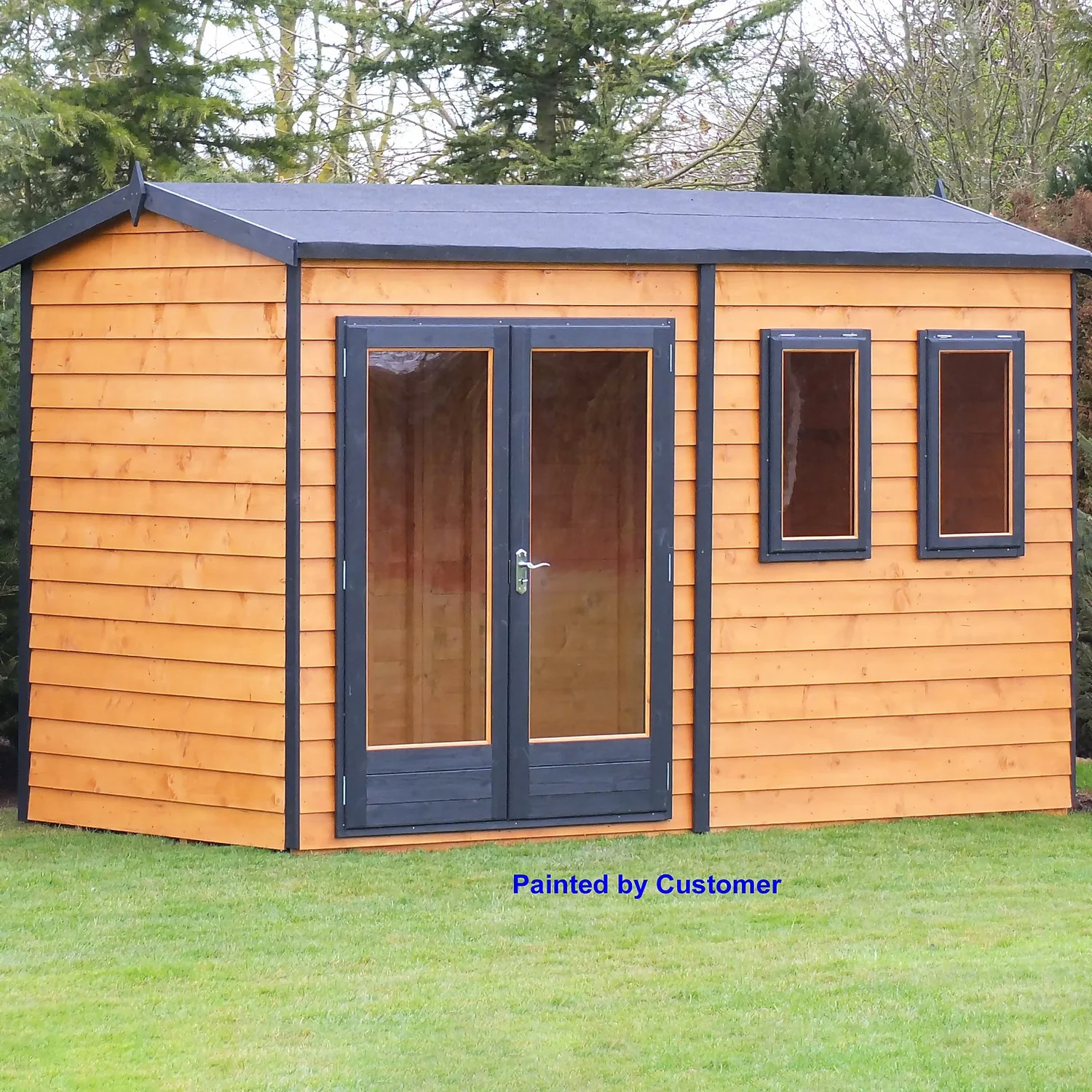 Shire 12 X 12ft Double Door Garden Office - Including Installation - Image 7