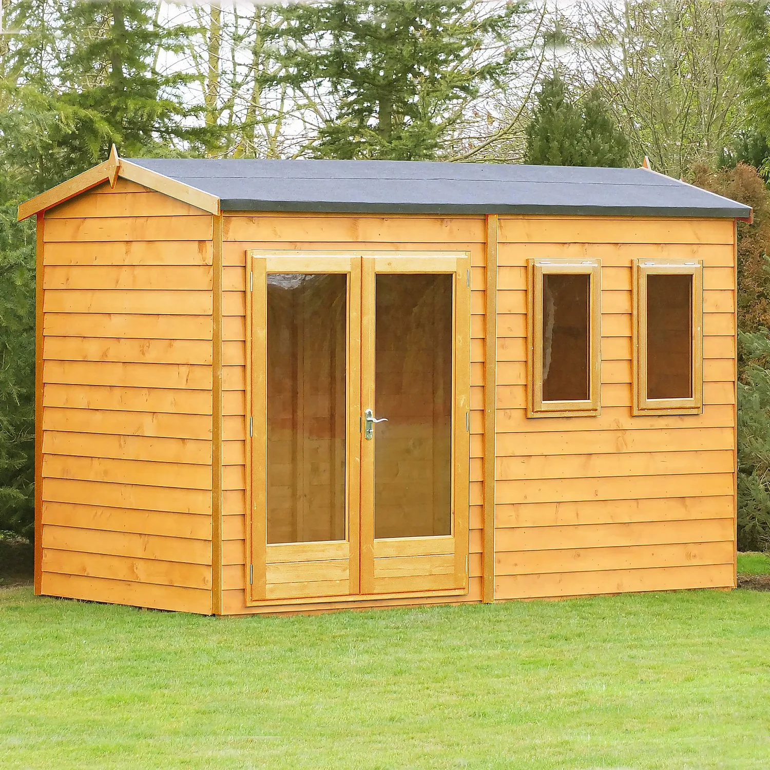 Shire 12 X 12ft Double Door Garden Office - Including Installation - Image 2