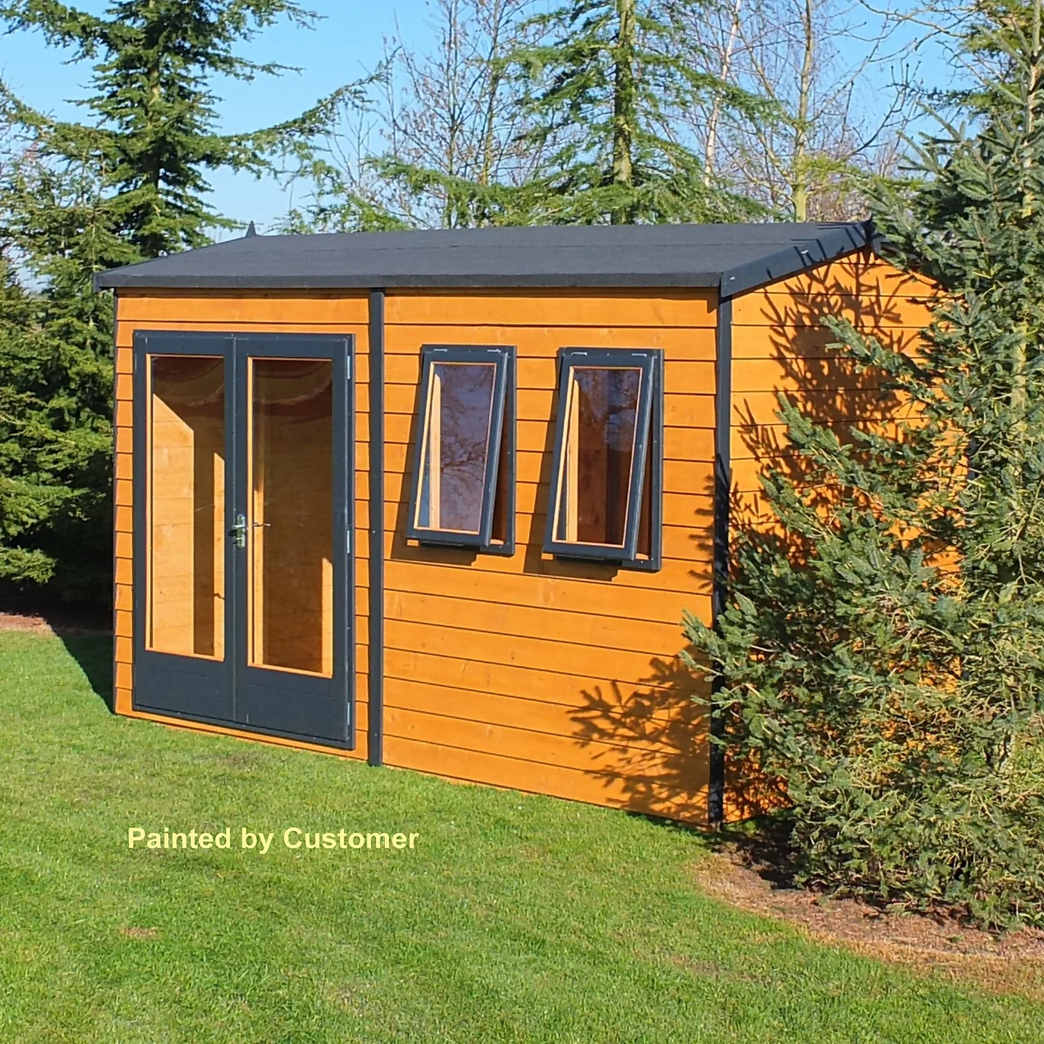 Shire 12 X 12ft Double Door Garden Office - Including Installation - Image 9
