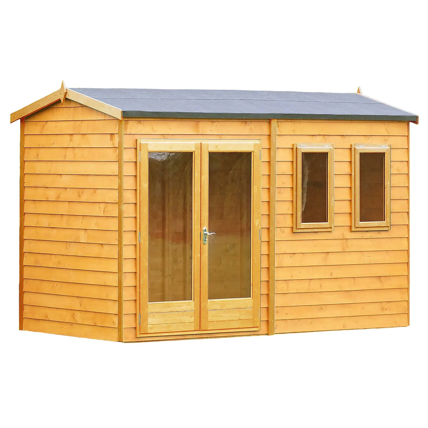 Shire 12 X 12ft Double Door Garden Office - Including Installation
