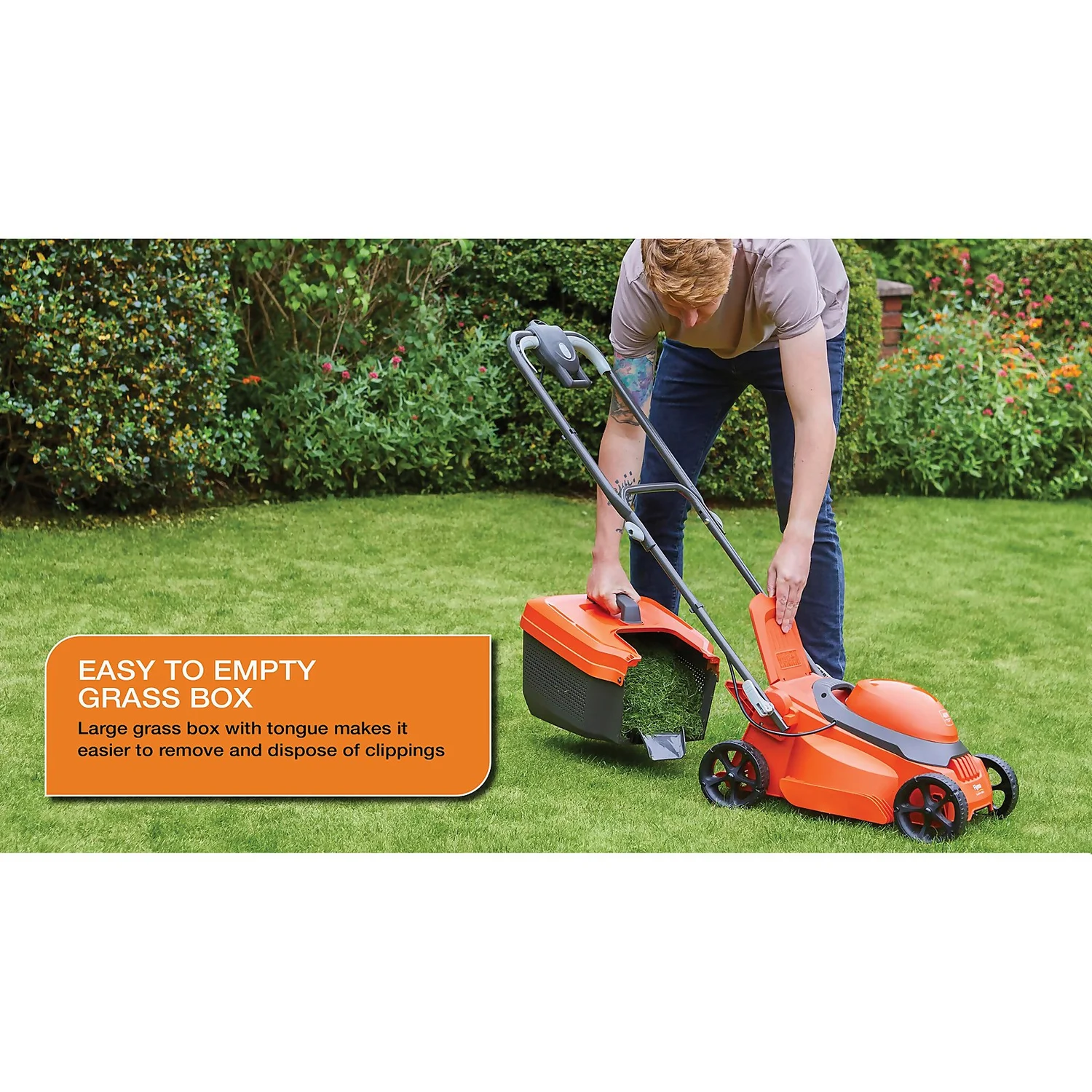 Flymo 40V SimpliStore 300R Li Cordless Lawn Mower - 30cm - Image 4
