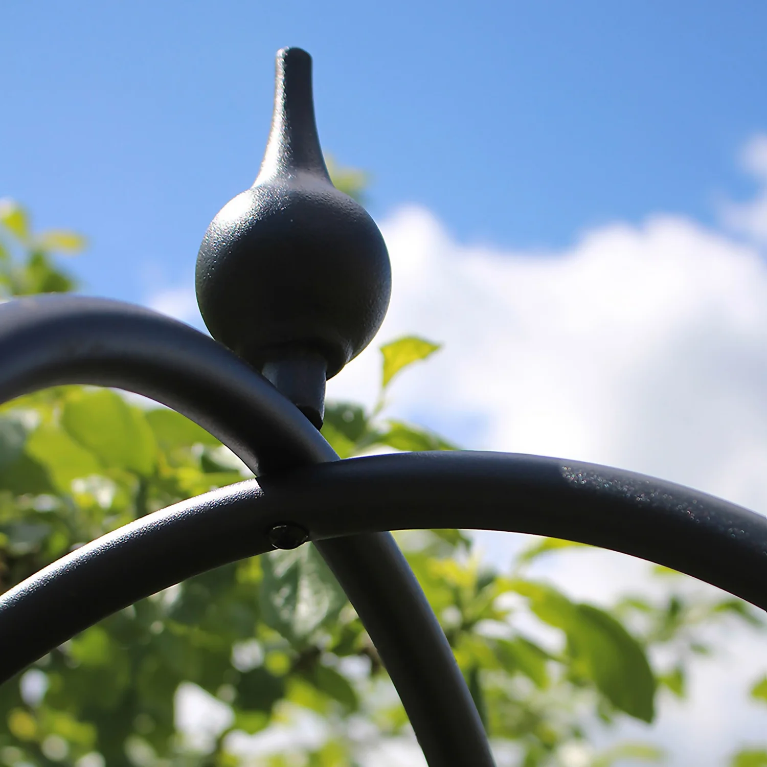 Agriframes Decorative Garden Obelisk 2m - Black - Image 3