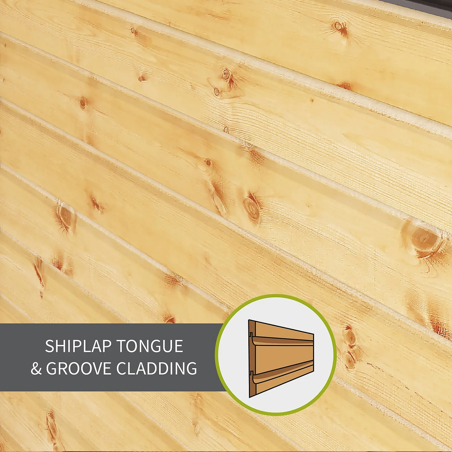 Mercia 8ft X 6ft Premium Shiplap Apex Shed - Image 4
