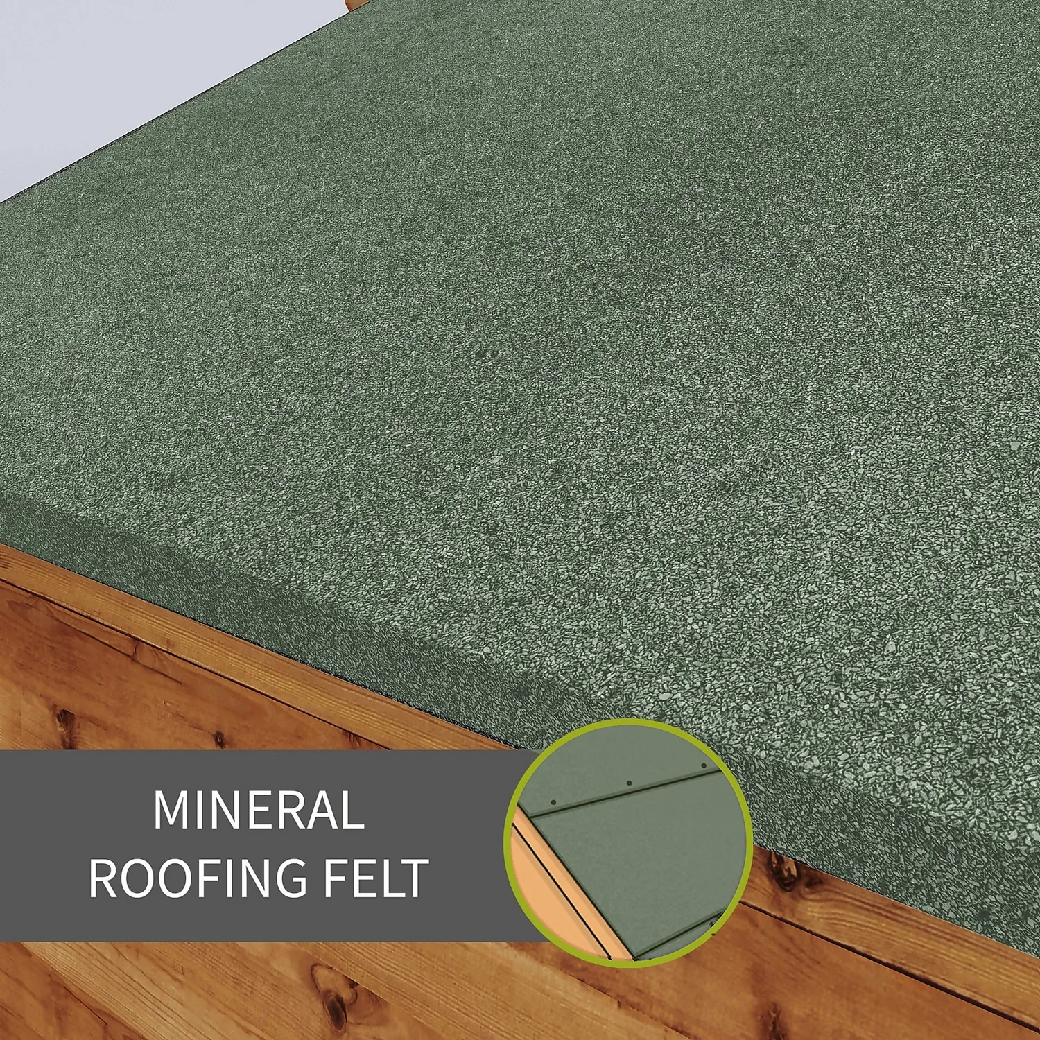 Mercia 6ft X 4ft Premium Shiplap Pent Shed - Image 6