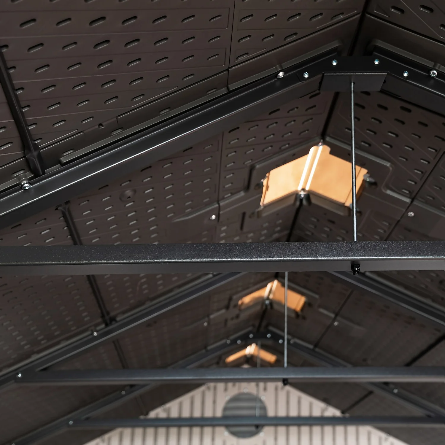 Lifetime Plastic Outdoor Storage Shed - 8x12.5ft - Image 7