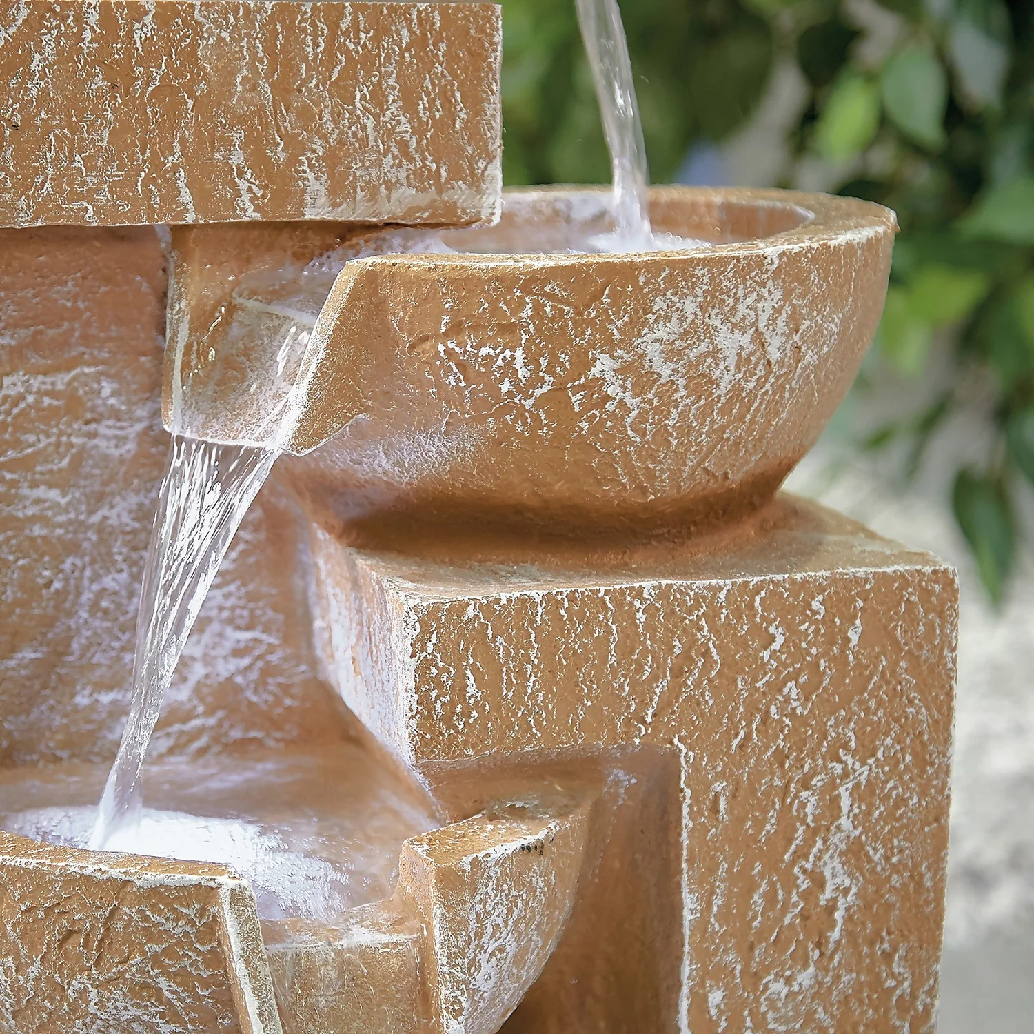 Stylish Fountain Sparkling Bowls Water Feature With LEDs - Image 5