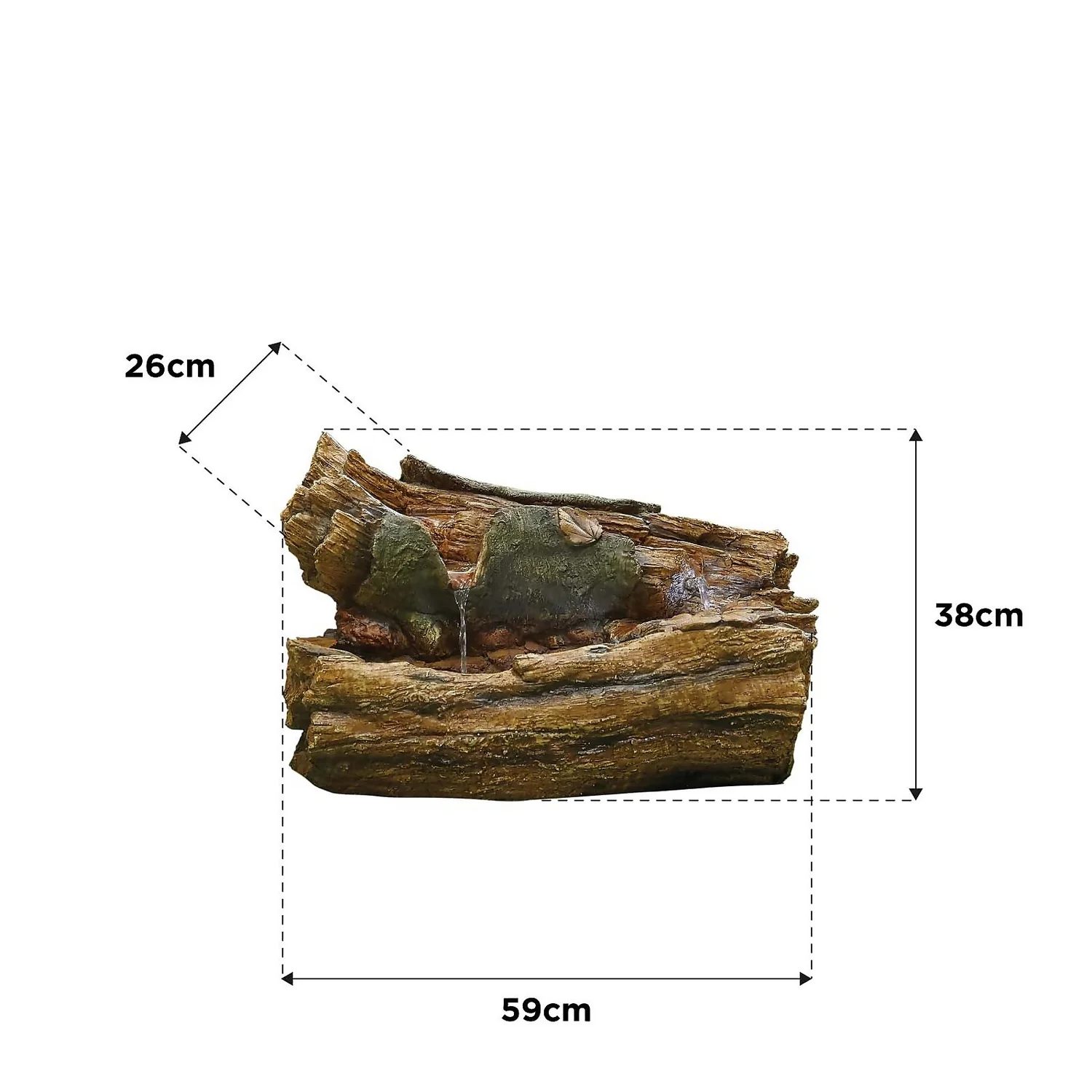 Stylish Fountain Balsam Pools Water Feature With LEDs - Image 6