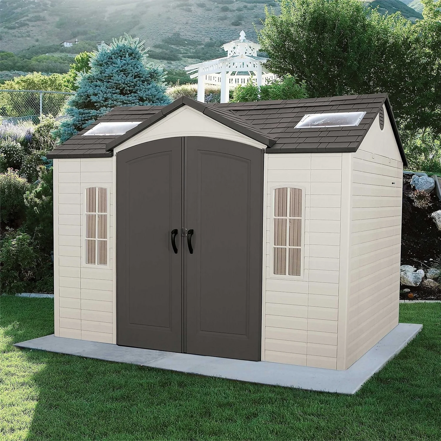 Lifetime 10 X 8ft Outdoor Storage Shed - Installation Included - Image 2