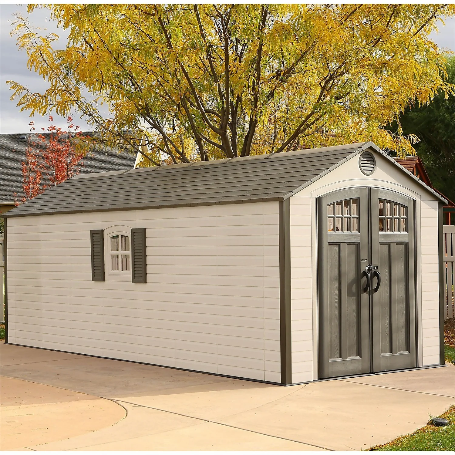 Lifetime 8 X 20ft Outdoor Storage Shed - Installation Included - Image 2