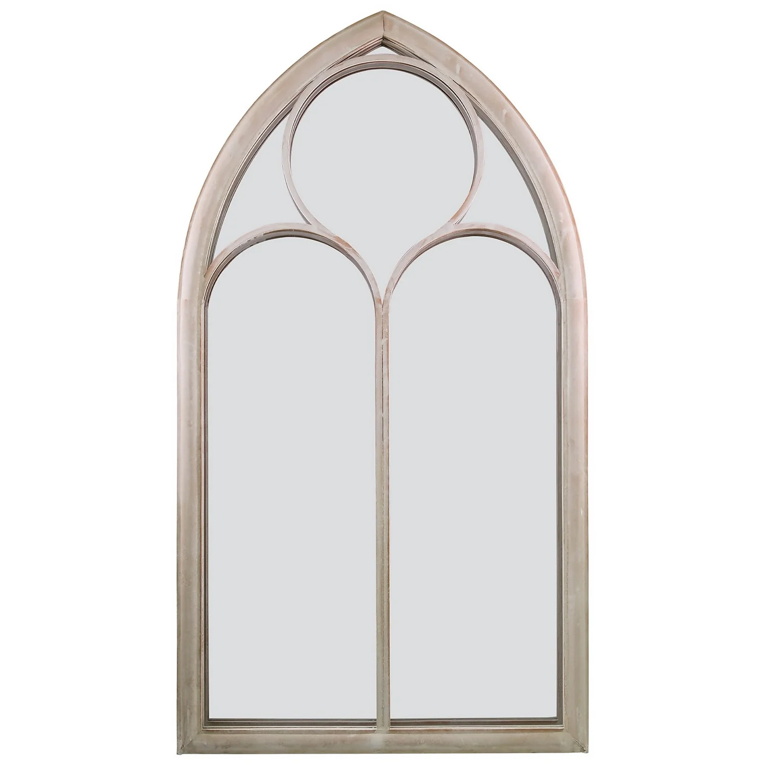 MirrorOutlet Somerley Chapel Arch Large Garden Mirror - 150x81cm
