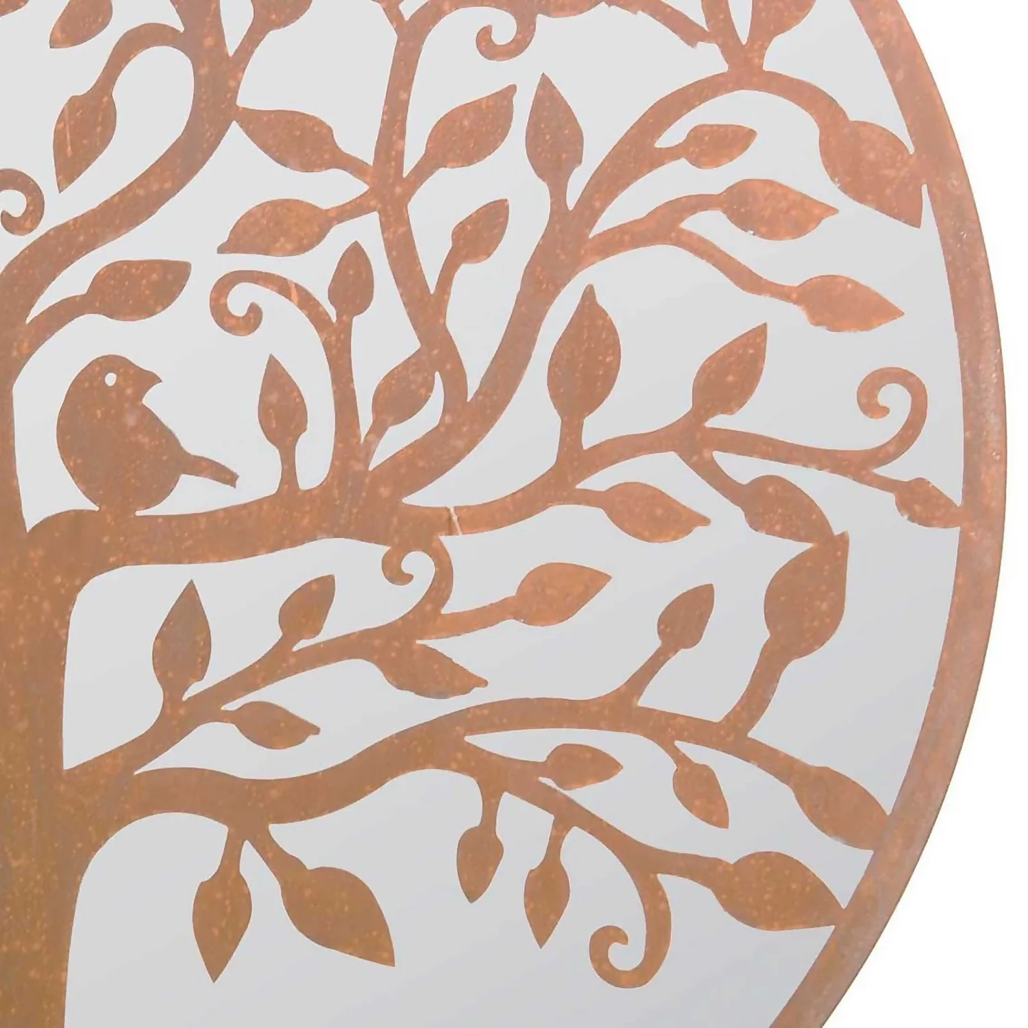 MirrorOutlet Bird Round Garden Mirror - 100cm - Image 3